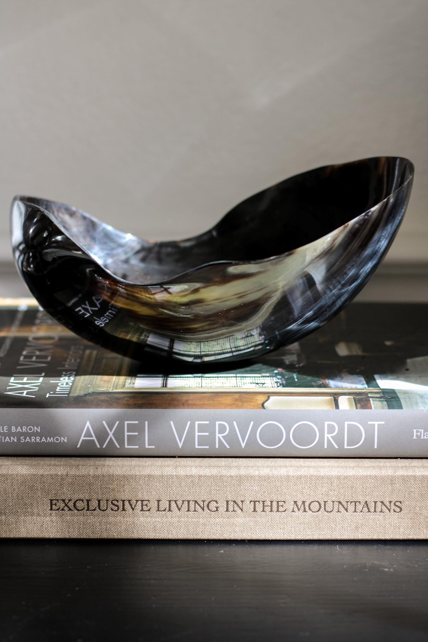 Sculptural Horn Bowl