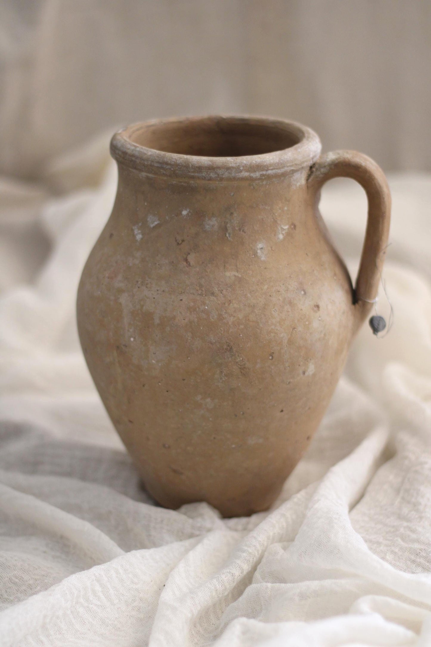 Vintage Turkish Avanos Vase / Olive Jar