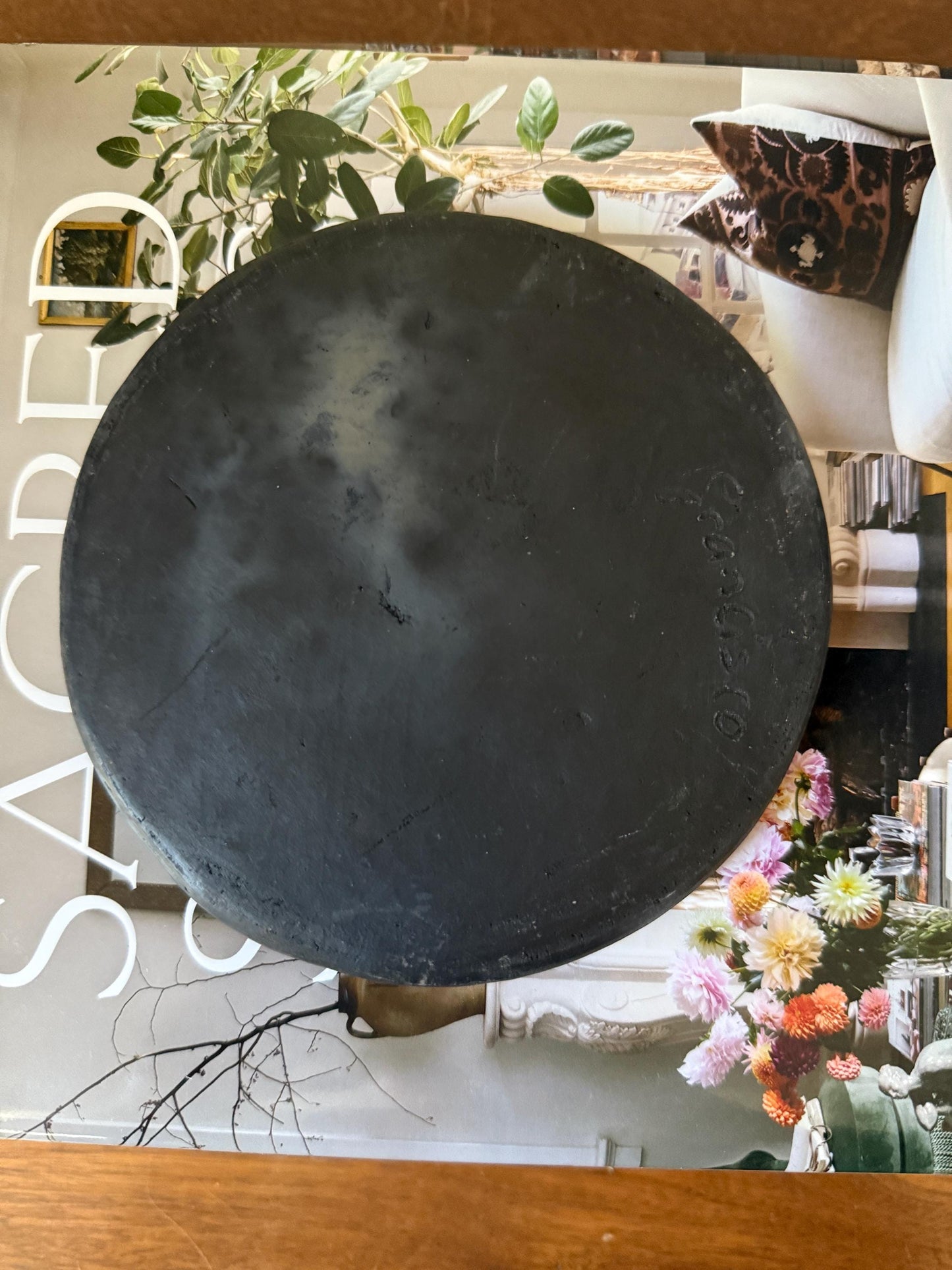 Handmade Oaxaca Black Clay Tray