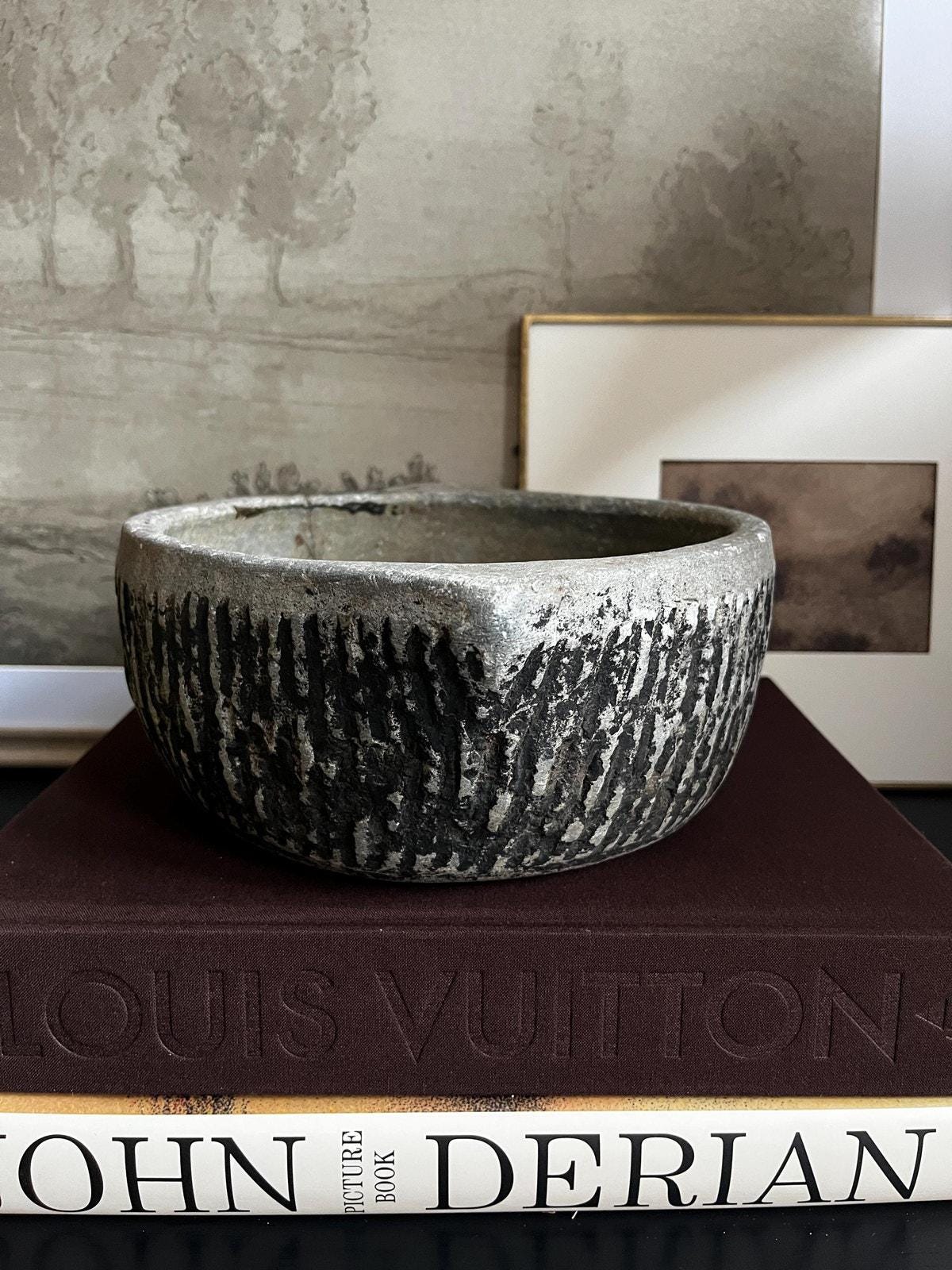 Vintage Stone Kundi Bowl Large
