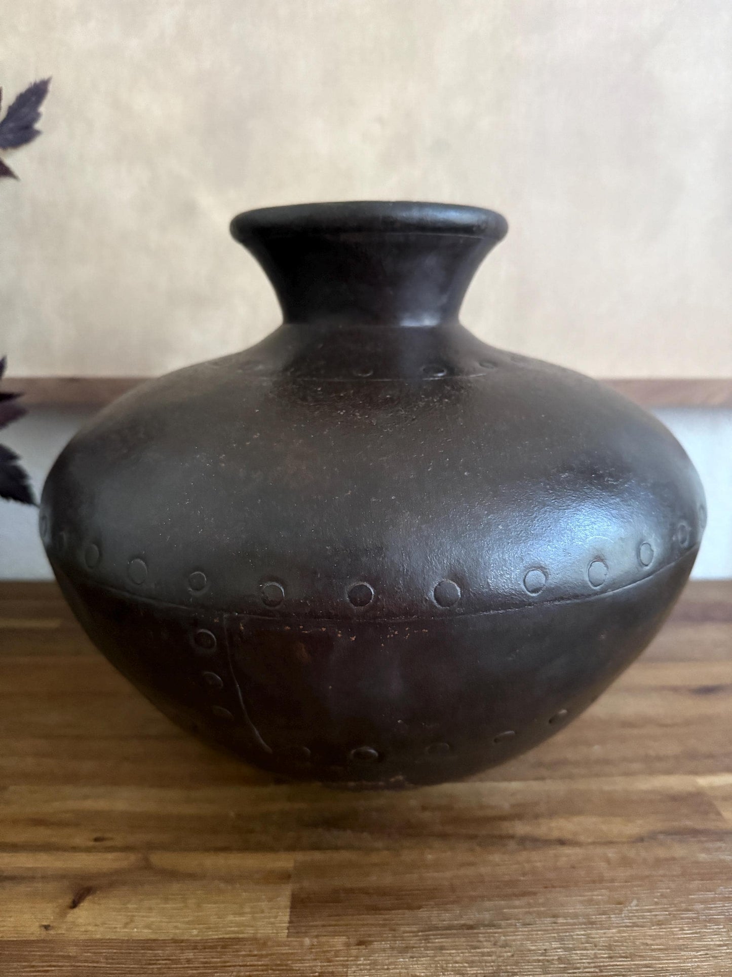 Antique Indian Metal Water Pot