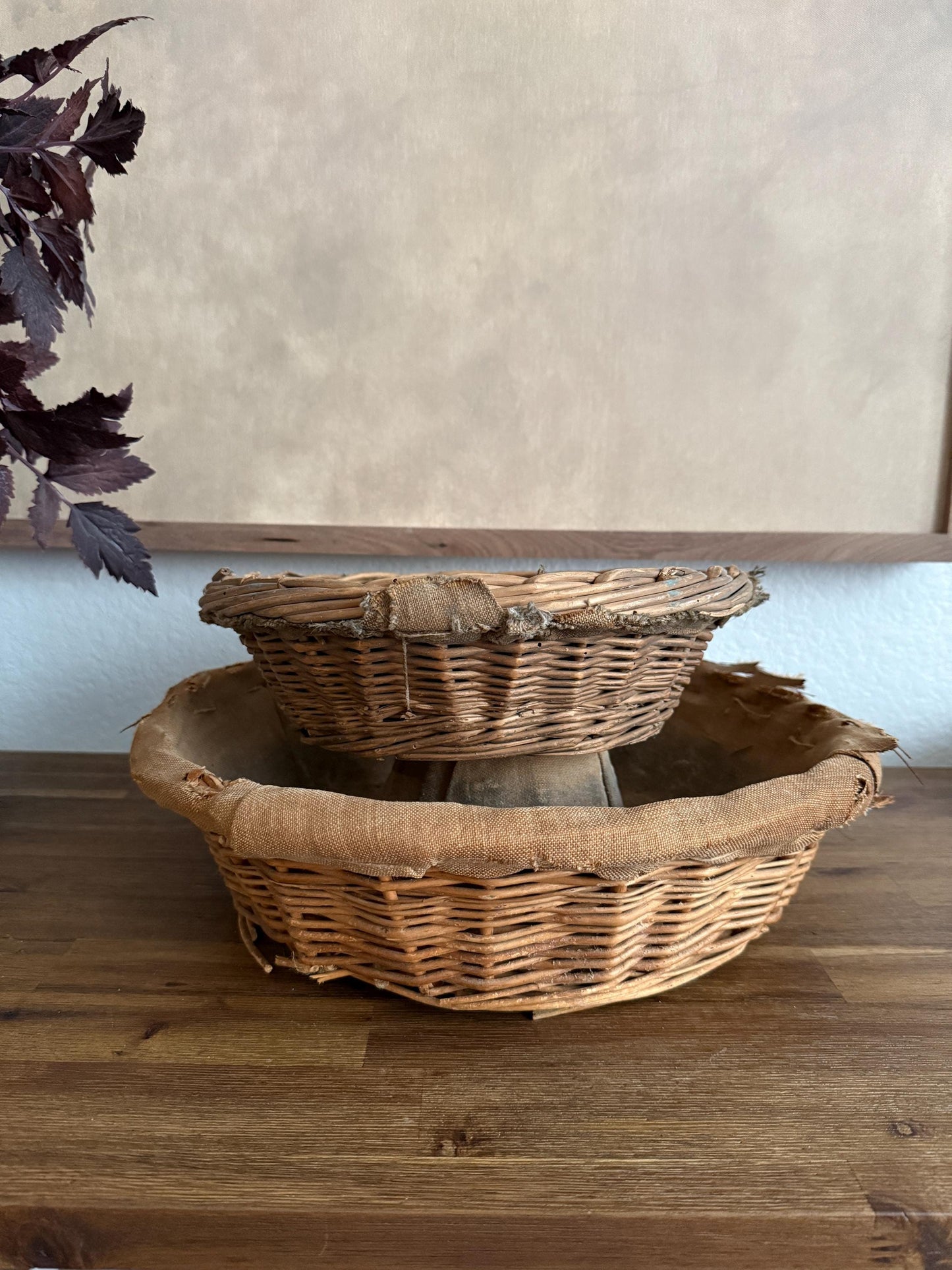 Vintage French Bread Basket