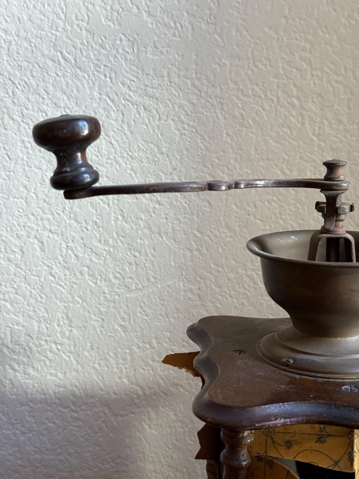Antique Coffee Grinder from Belgium