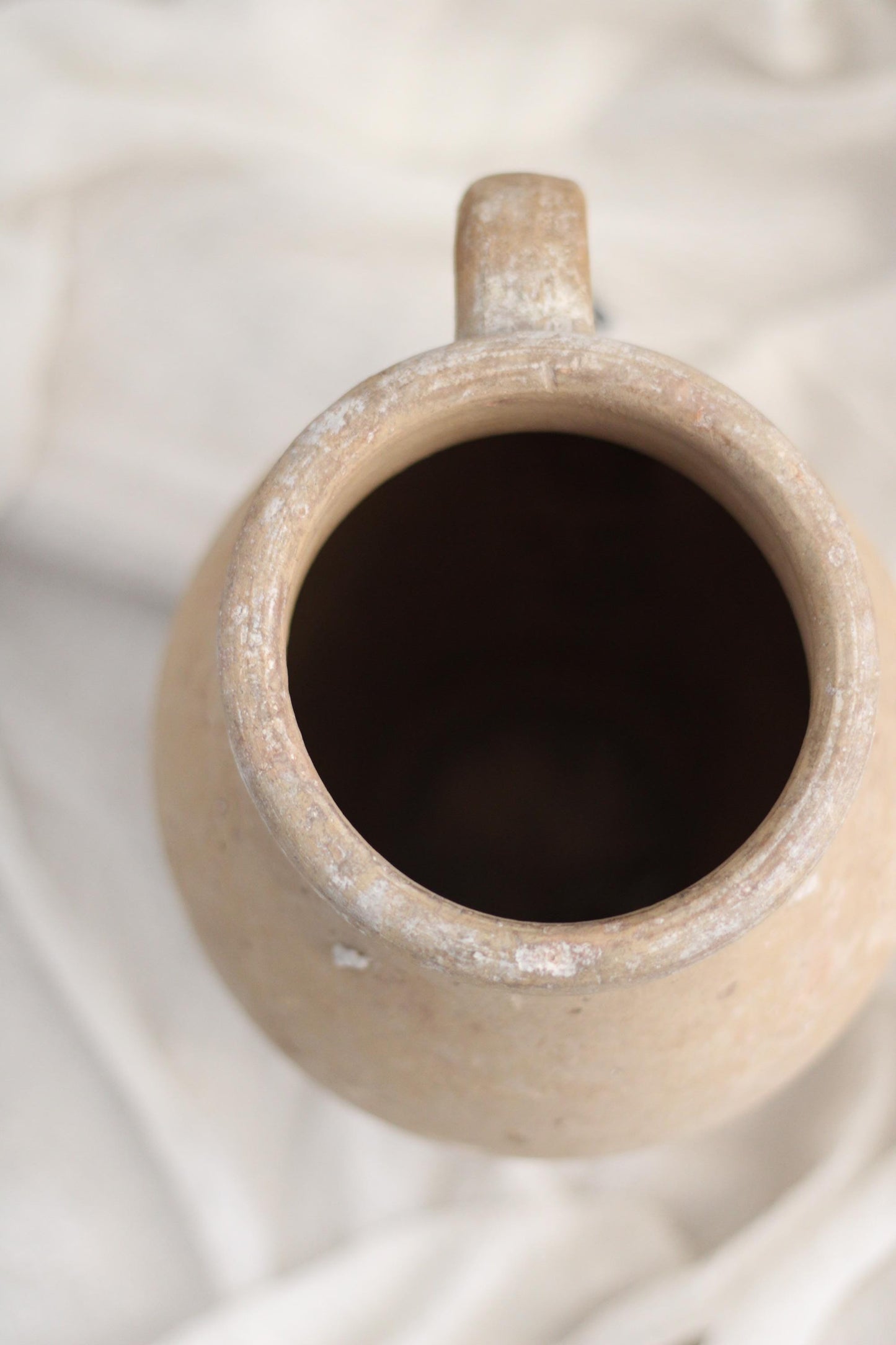 Vintage Turkish Avanos Vase / Olive Jar