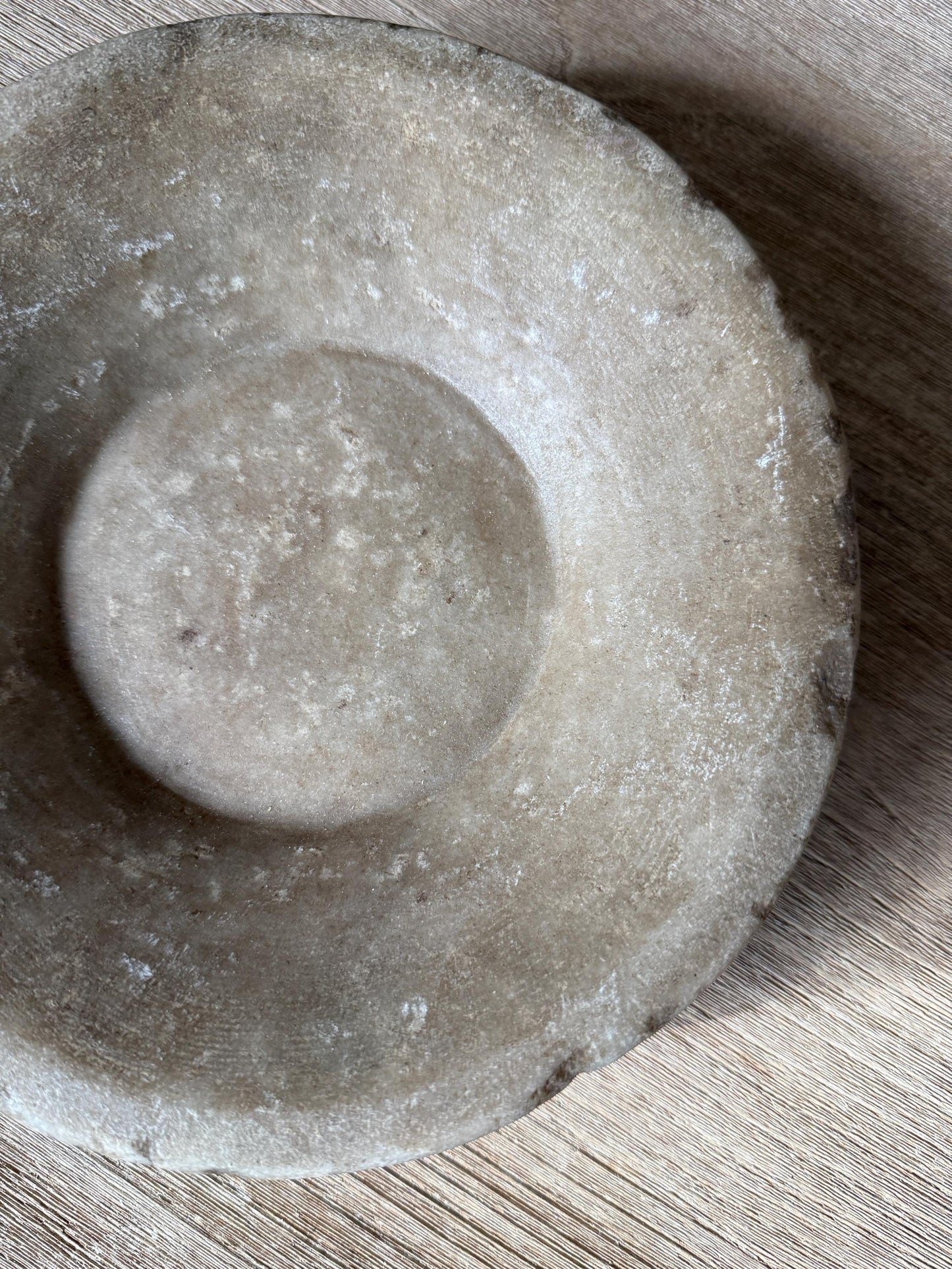 Vintage Raw Stone Bowl