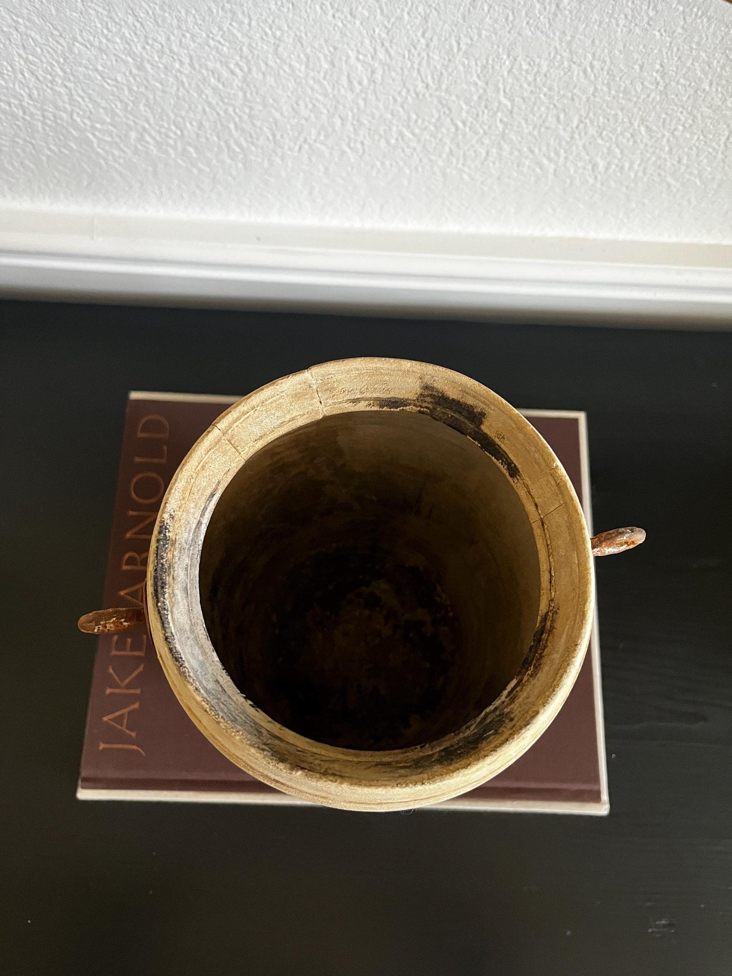 Vintage Wood Vase/Vessel