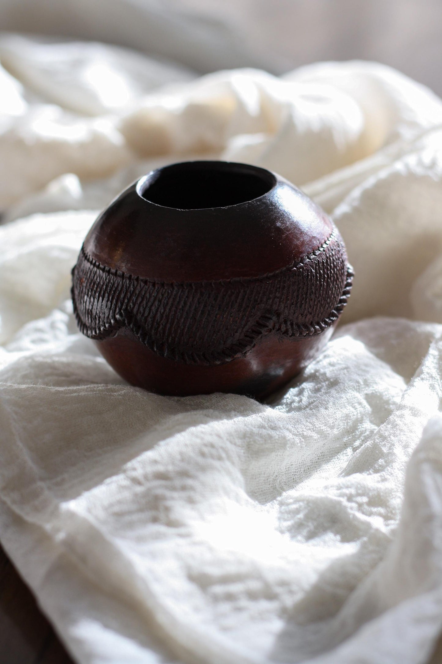 Small Vintage African Zulu Pot