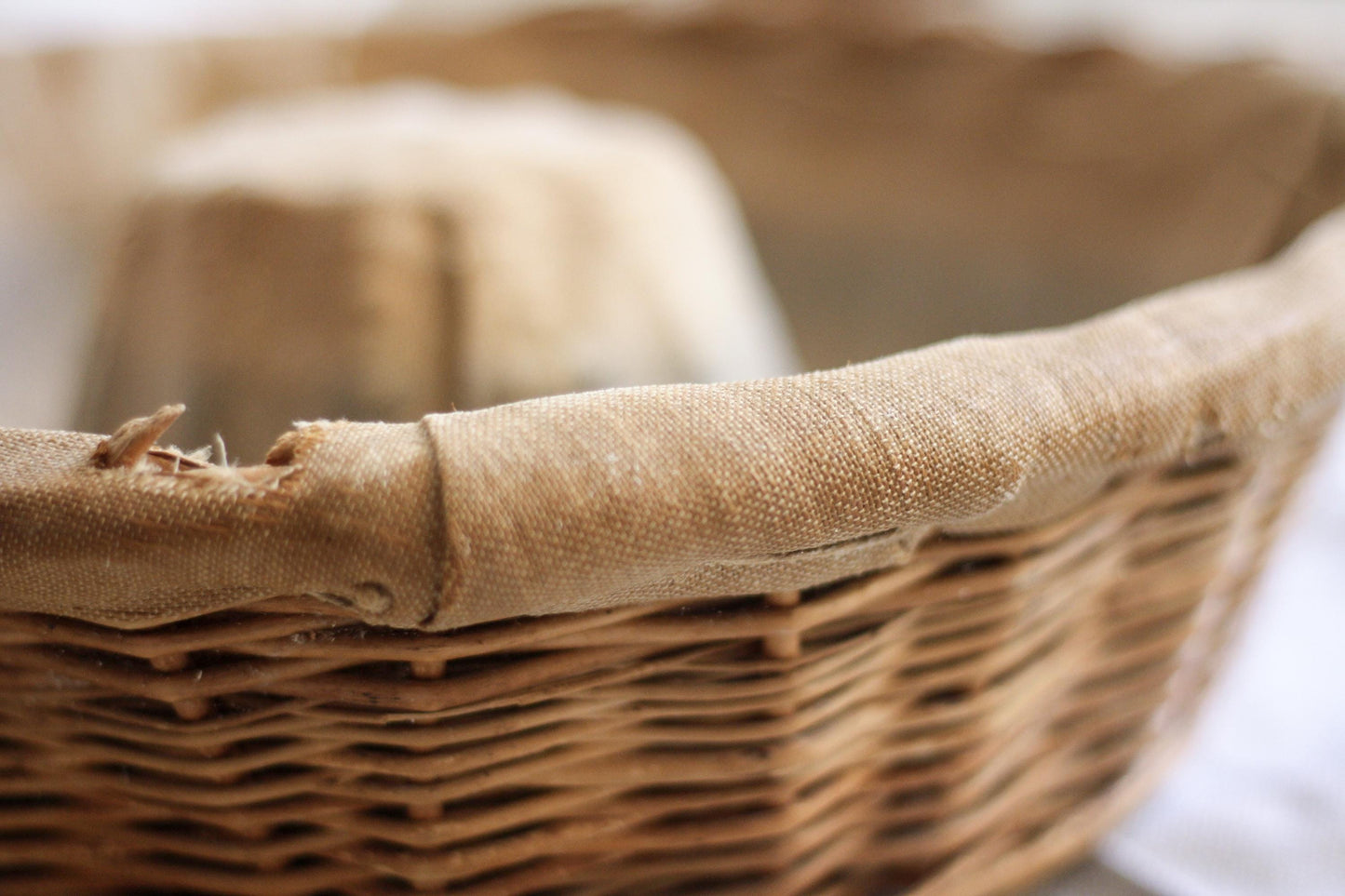 Vintage French Bread Basket