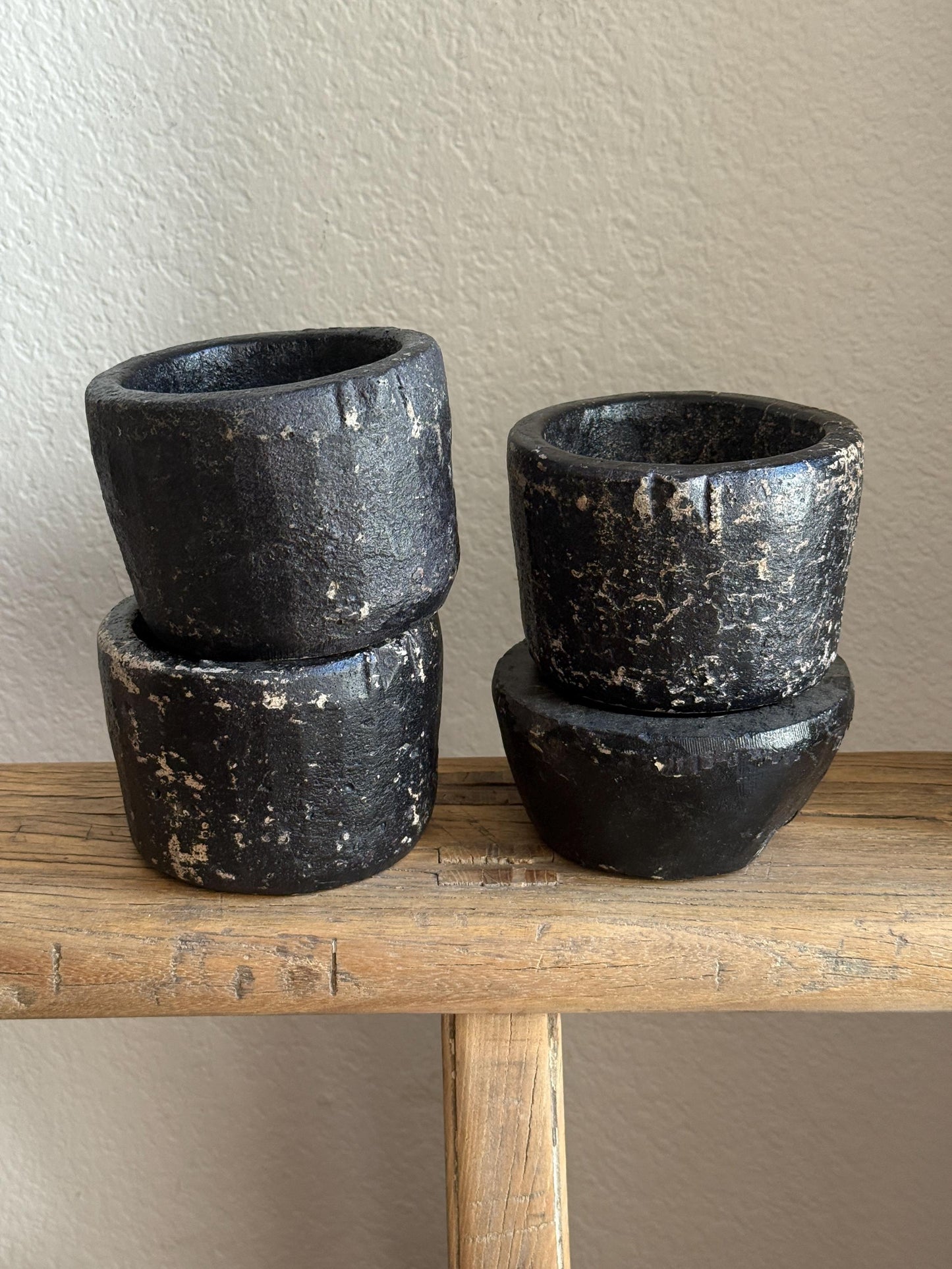 Vintage Stone Bowl / Stone Pickle Pot