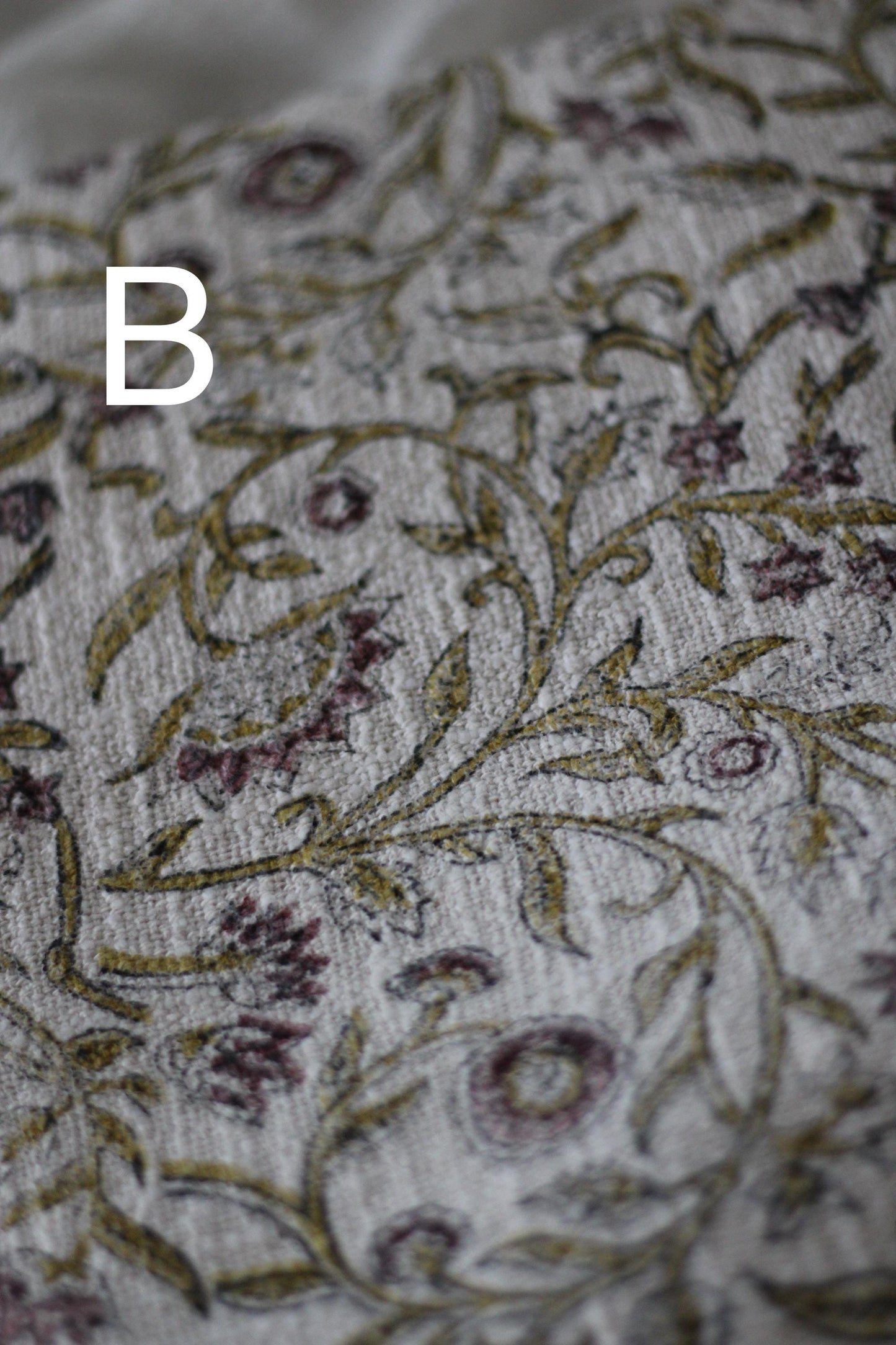 Handmade Throw Blanket Handblock Floral Print