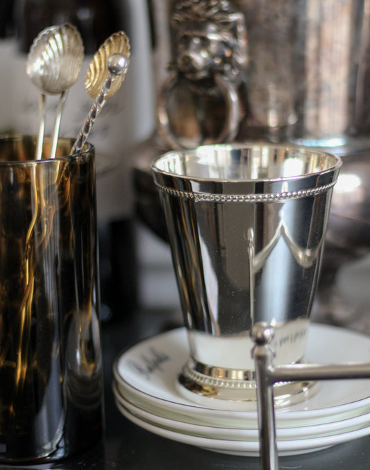 Silver Plated Mint Julep Cup