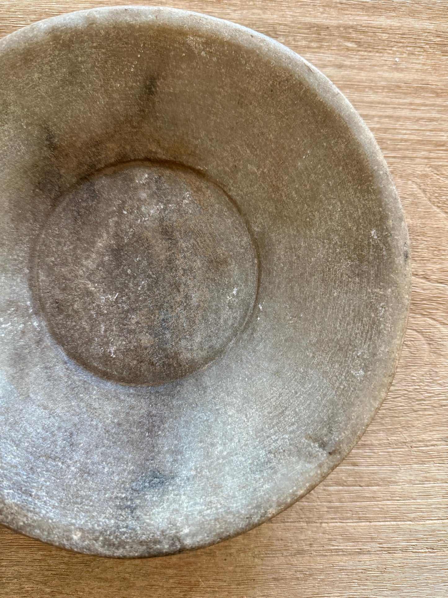 Vintage Raw Stone Bowl