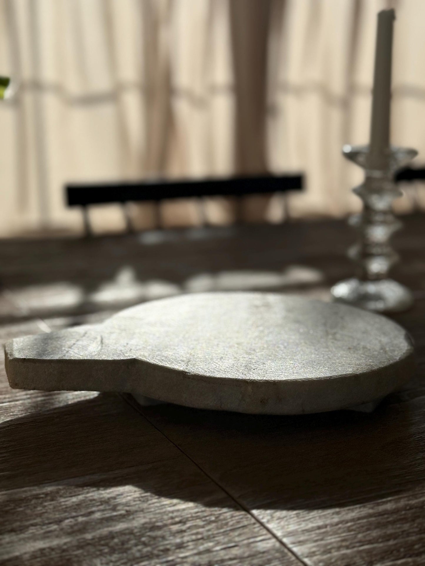 Vintage Marble Chapati Riser