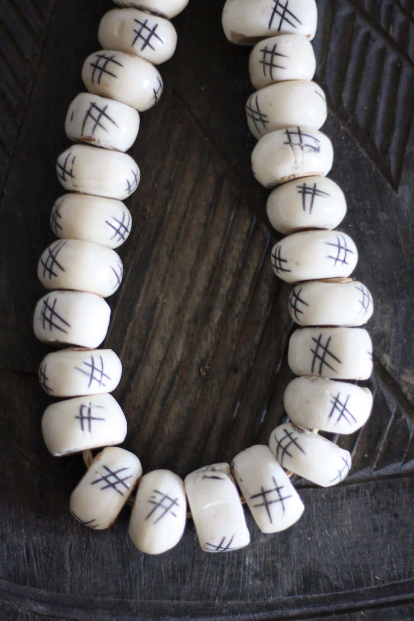 Vintage African Trade Bead Strand