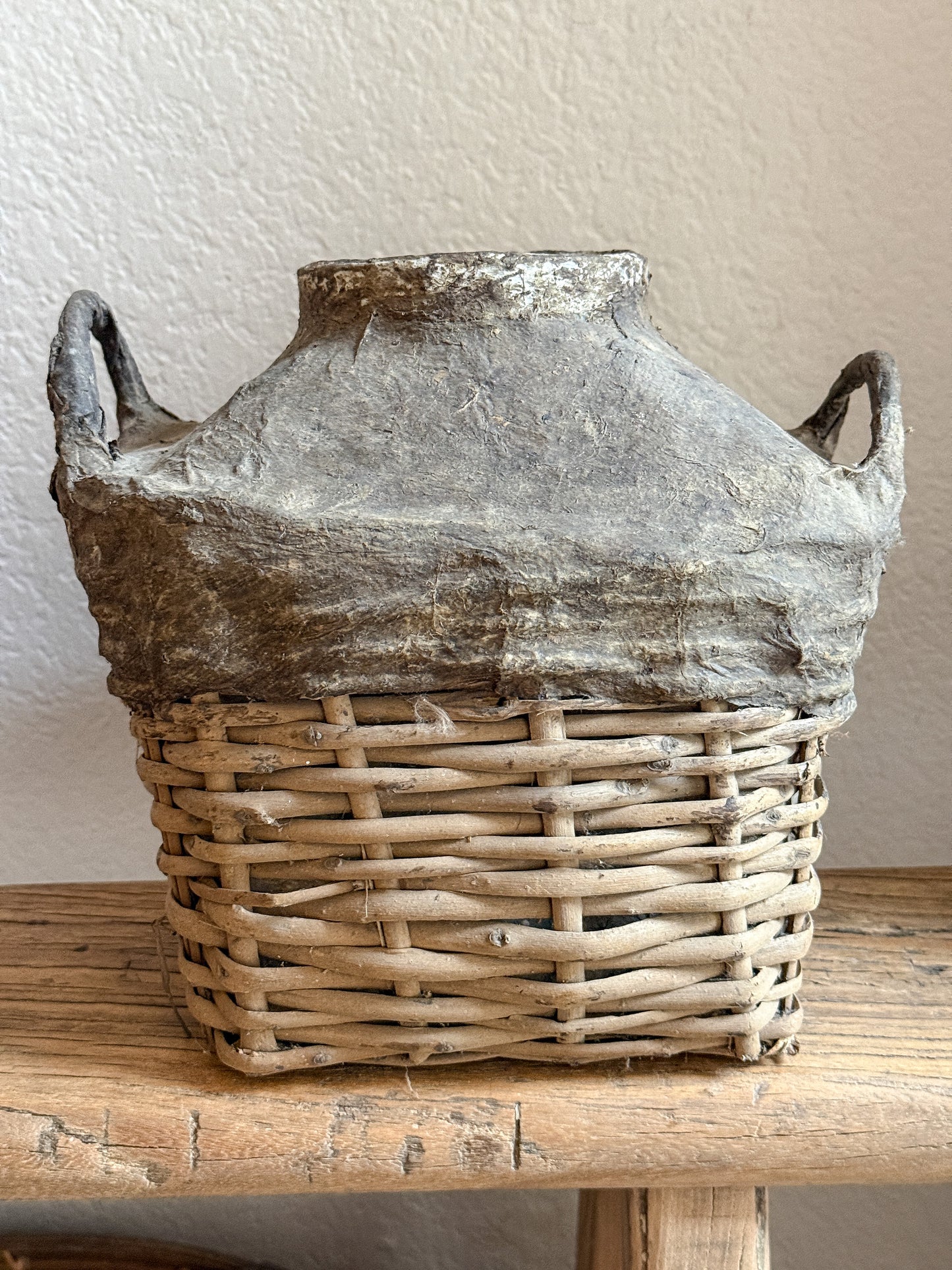 Vintage Rice Wine Basket