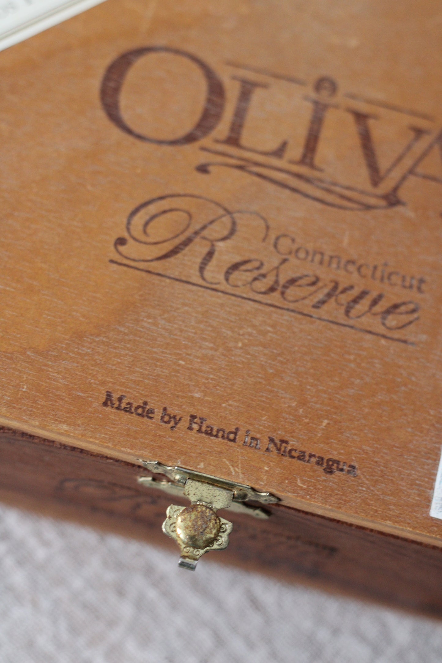 Vintage Wooden Cigar Box
