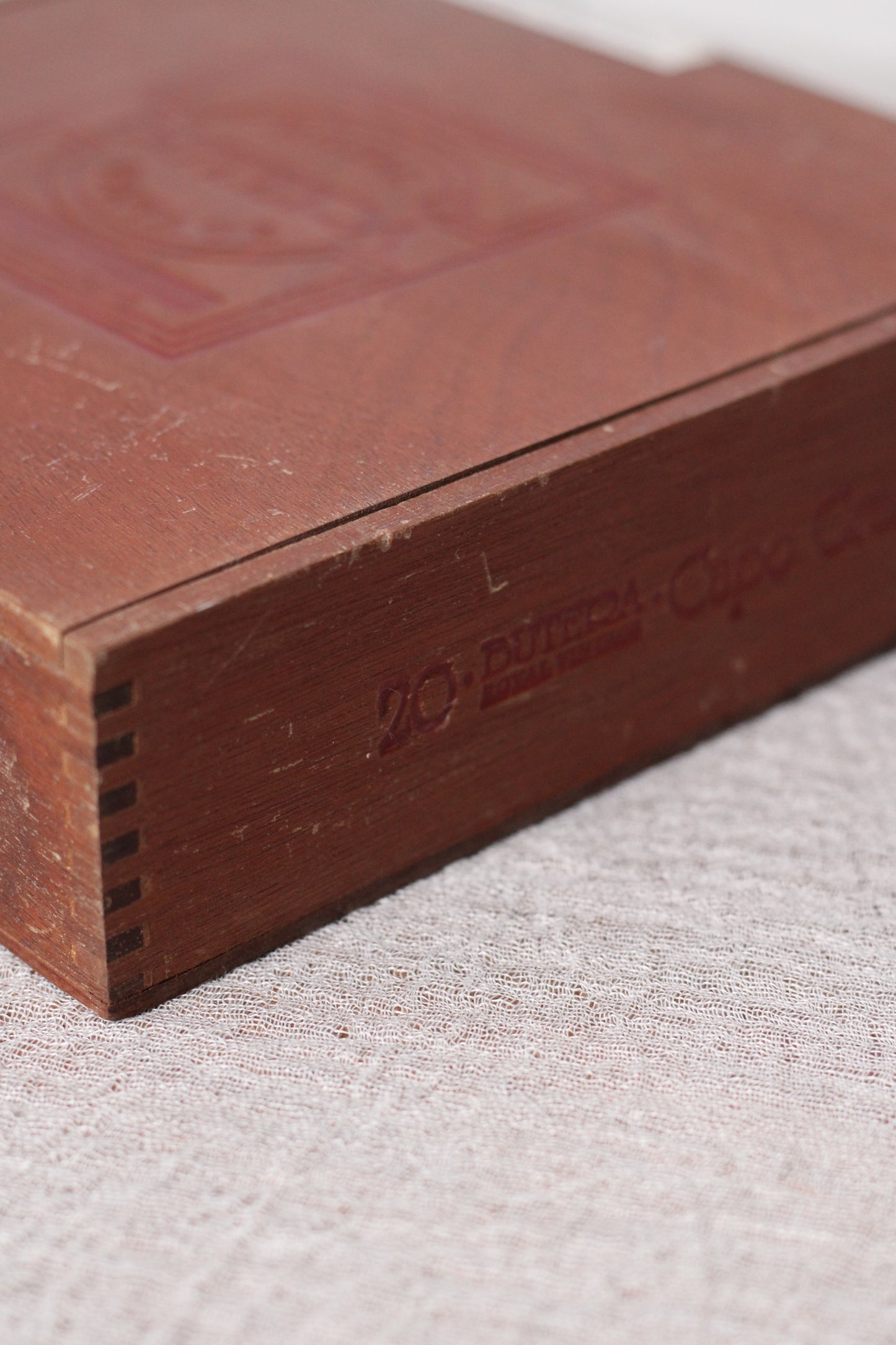 Vintage Wooden Cigar Box