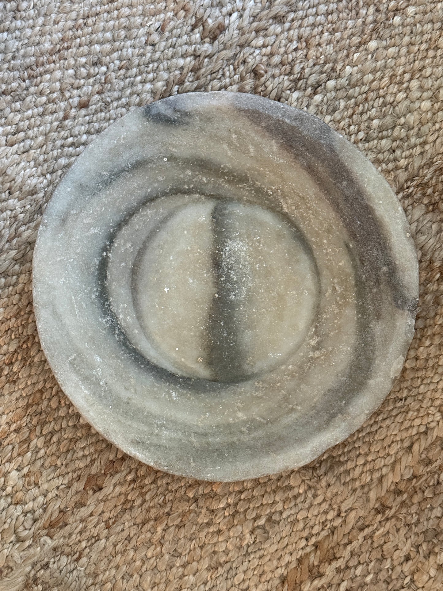 Large Vintage Raw Stone Bowl