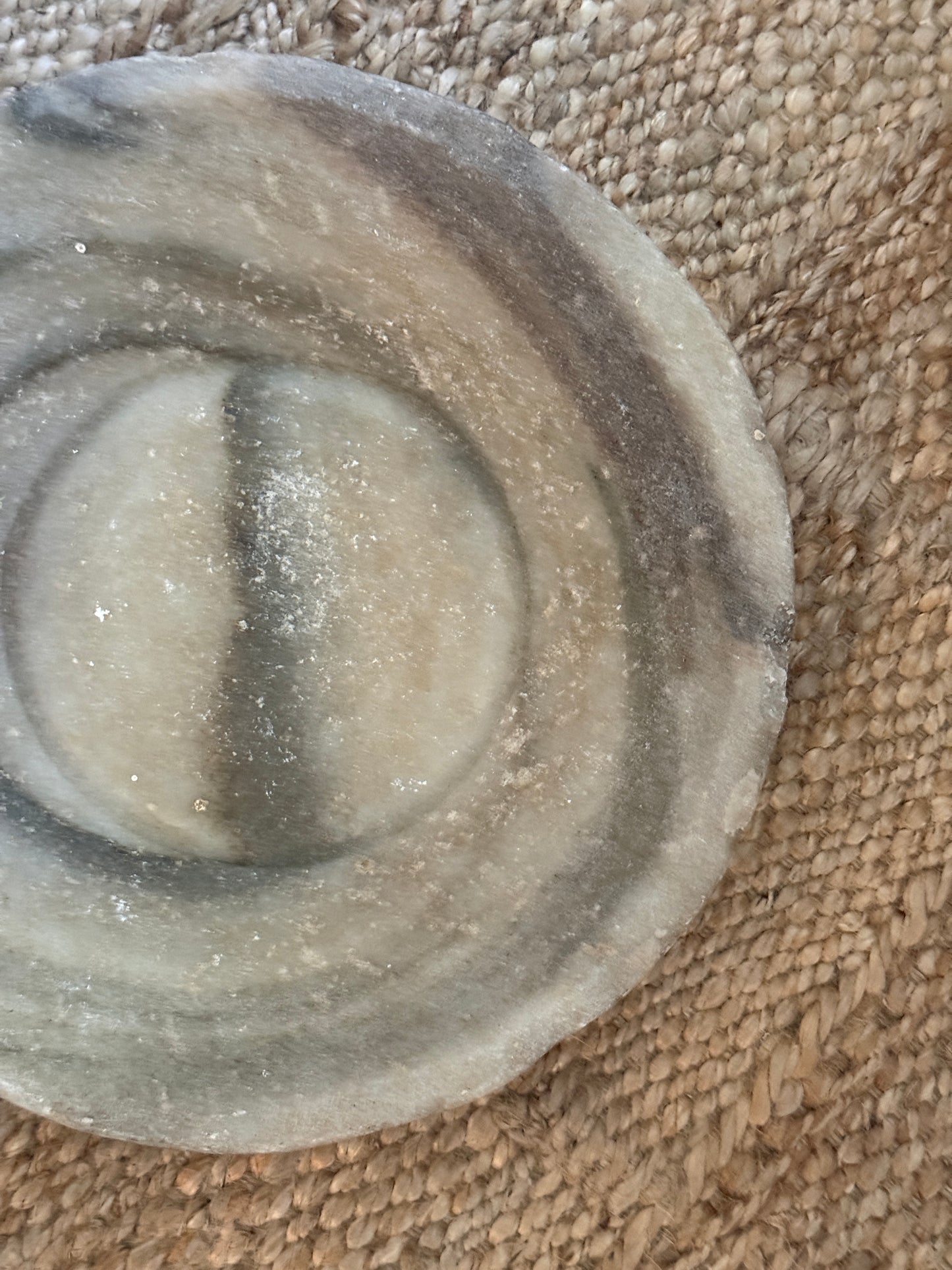 Large Vintage Raw Stone Bowl