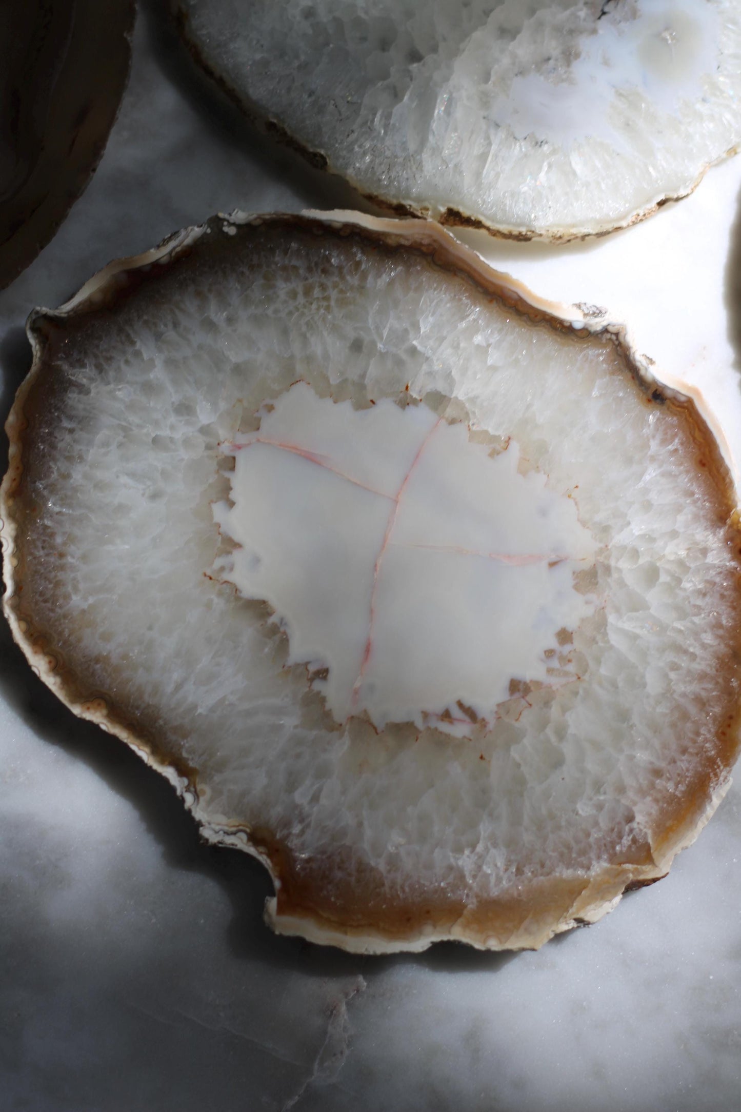 Natural Agate Slice Coaster