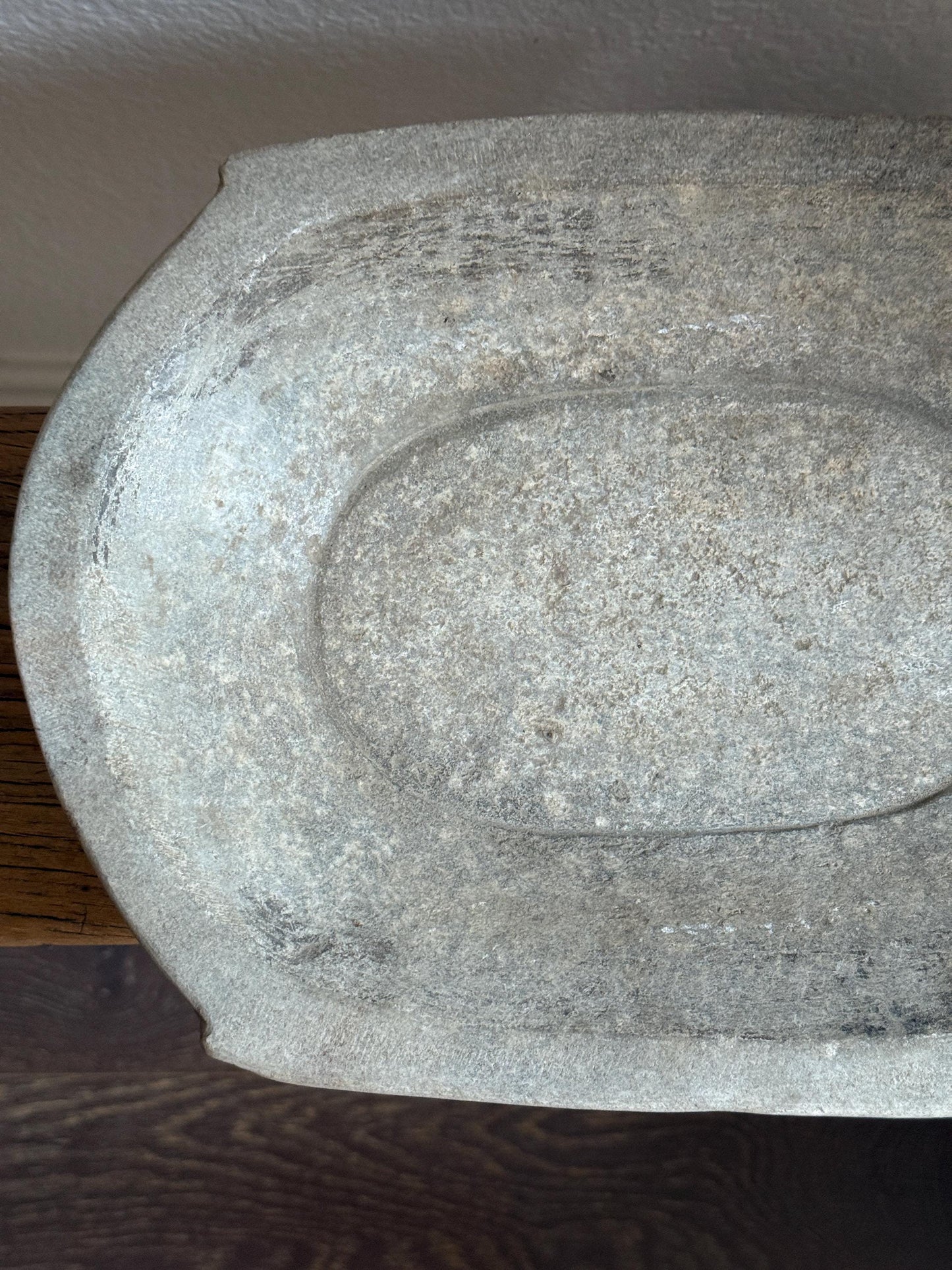 Large Vintage Stone Tray Kharal