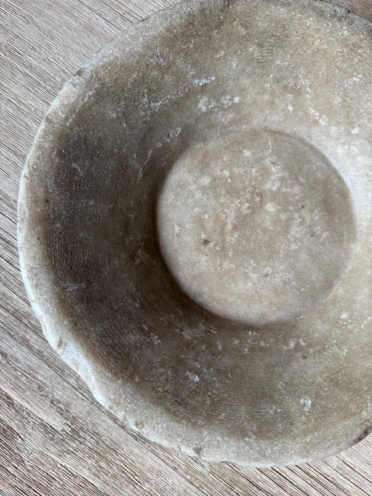 Vintage Raw Stone Bowl
