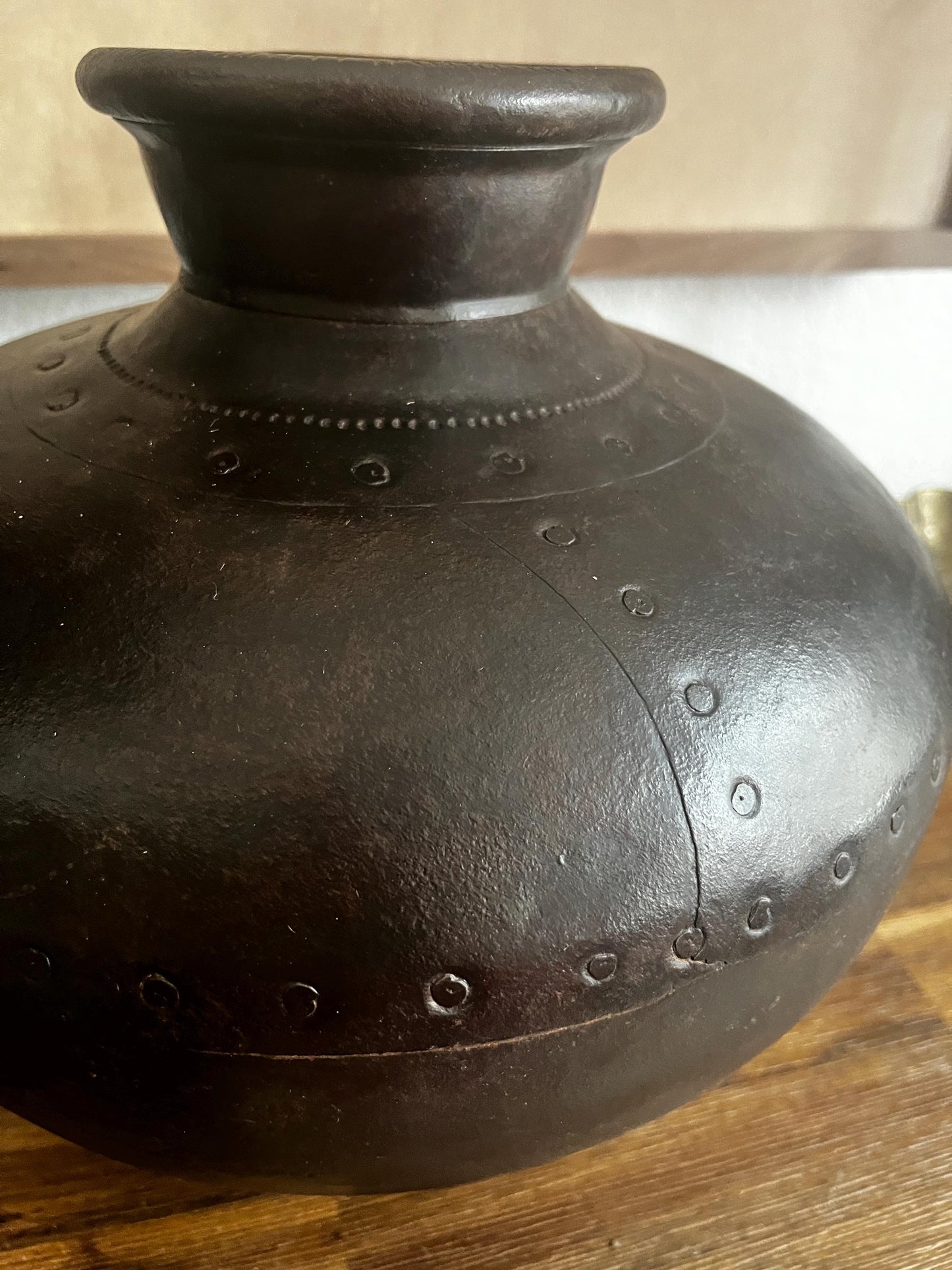 Antique Indian Metal Water Pot