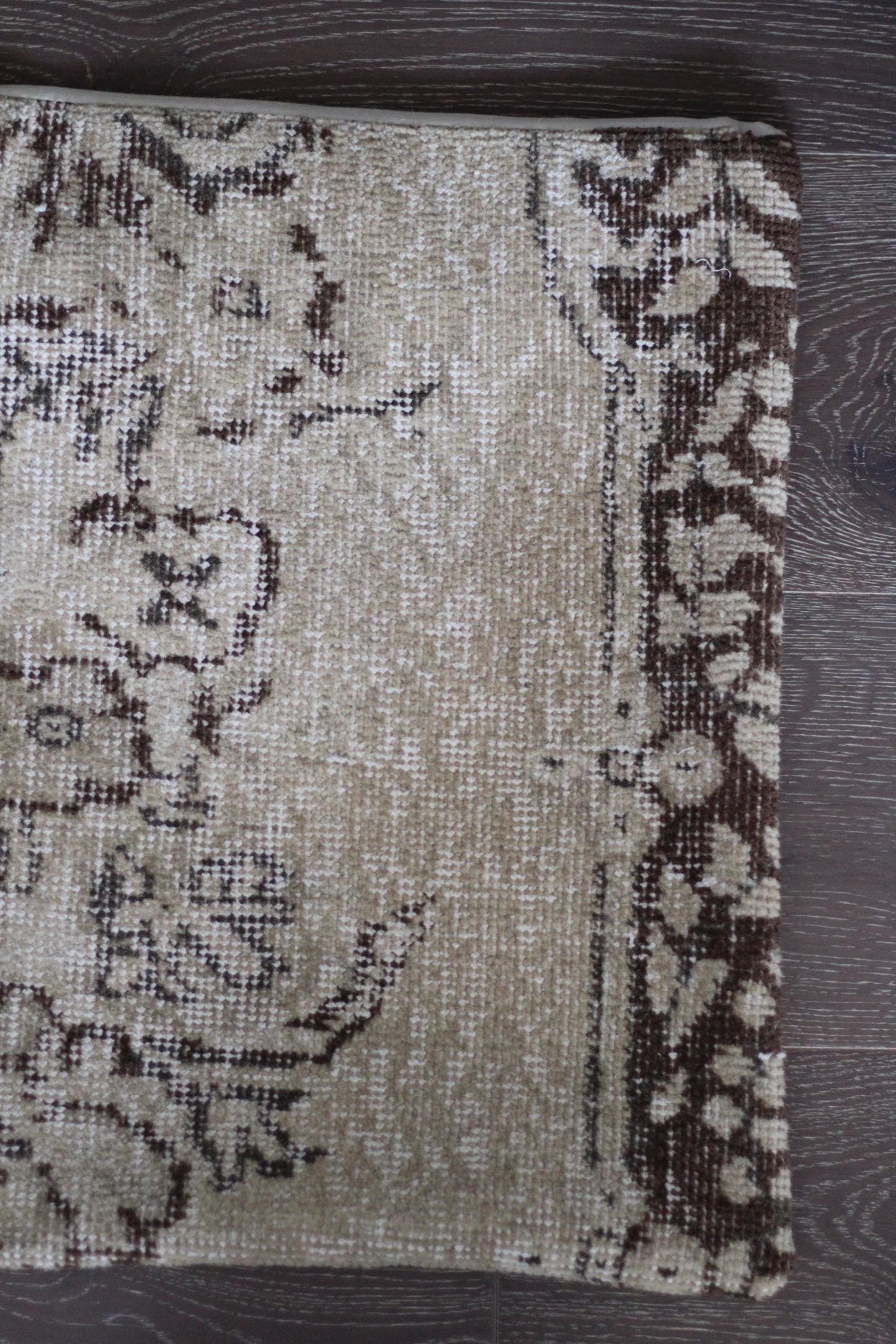 Turkish Rug Pillow Cover 19x19 Kilim