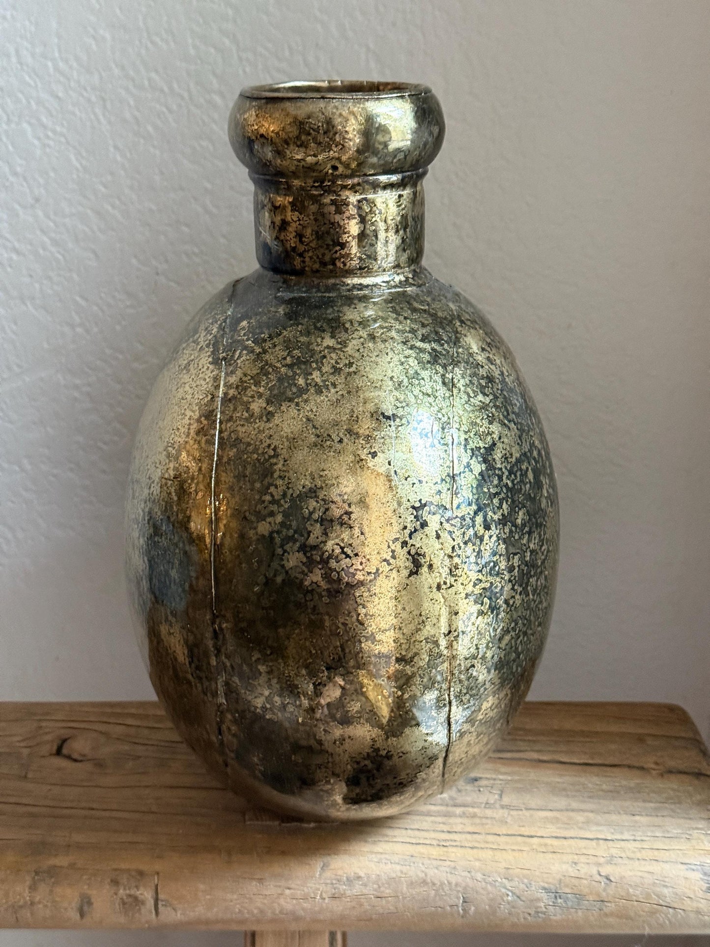 Vintage Iron Vessel