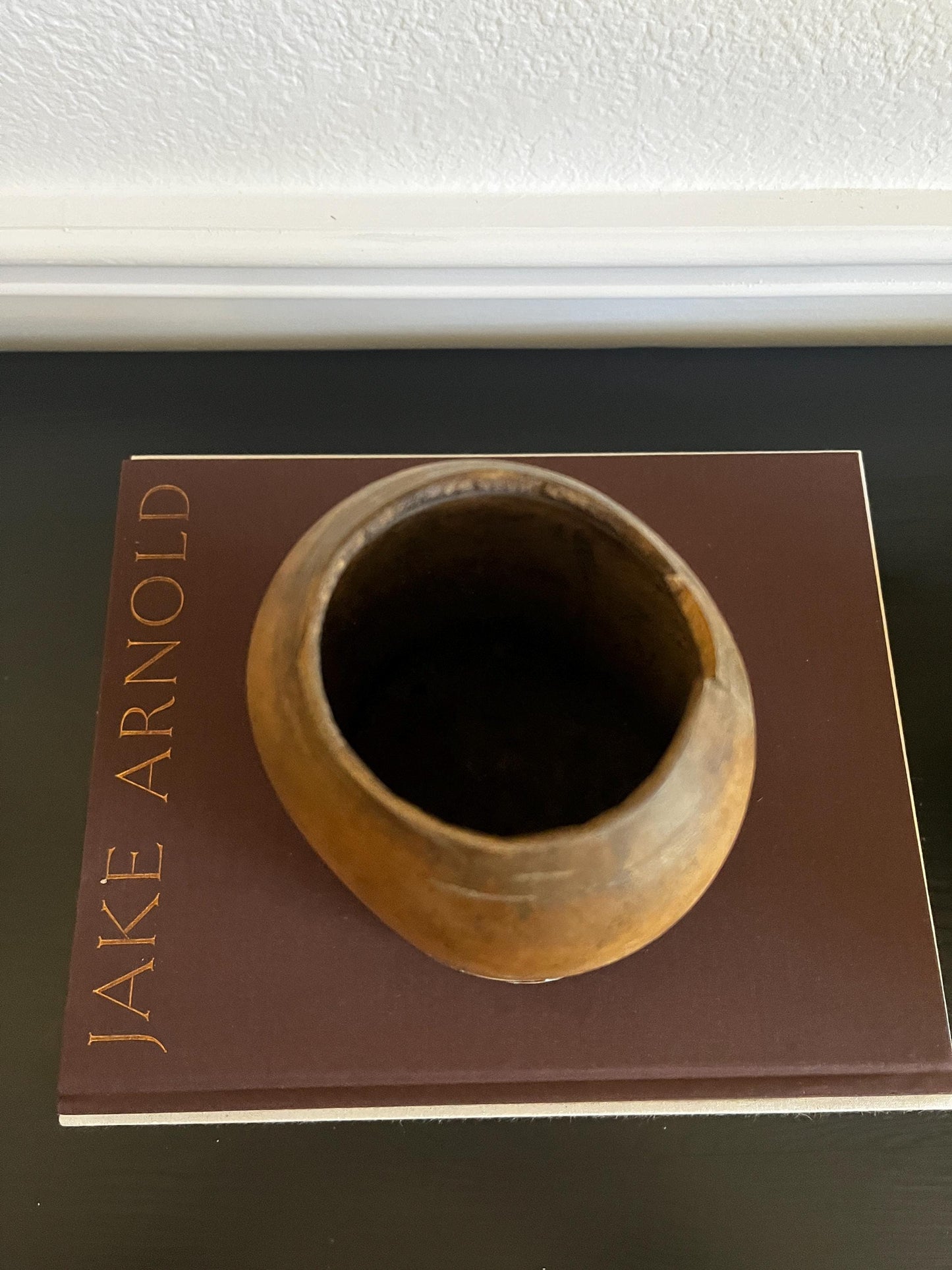Vintage African Tutsi Wooden Vase