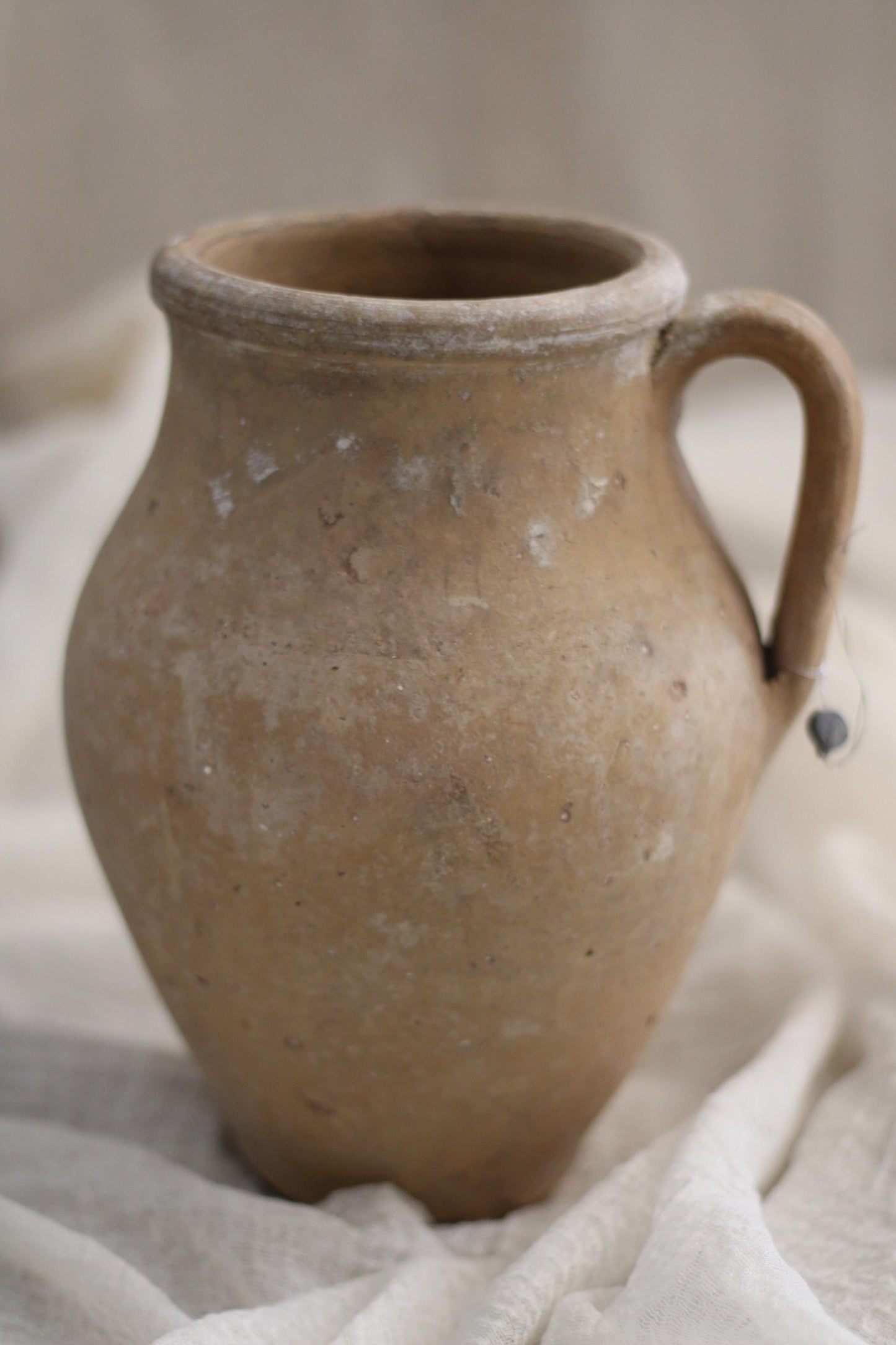 Vintage Turkish Avanos Vase / Olive Jar