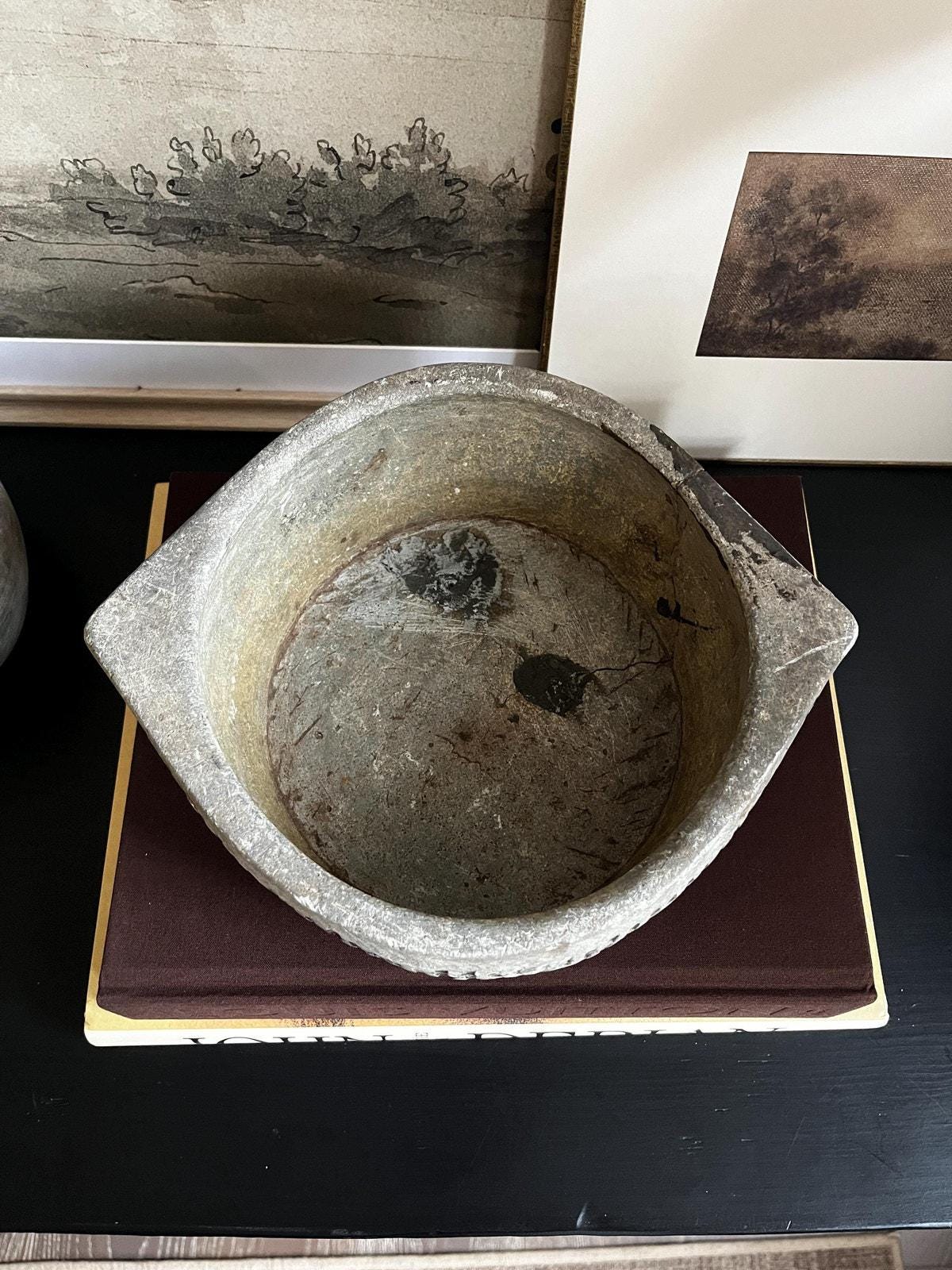 Vintage Stone Kundi Bowl Large