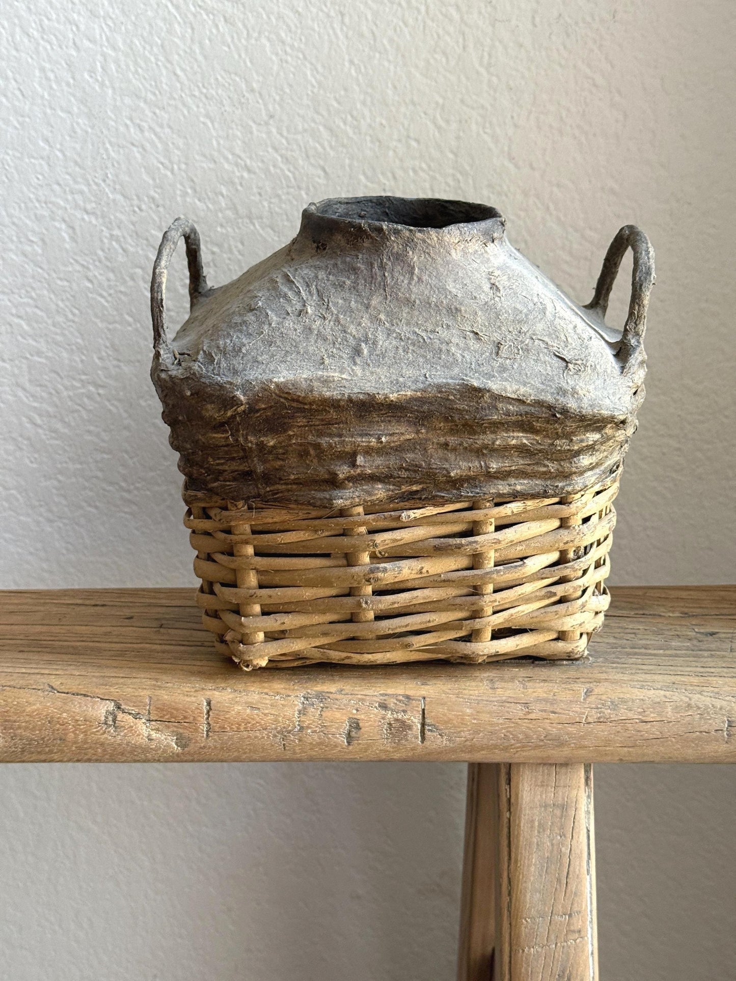 Vintage Rice Wine Basket