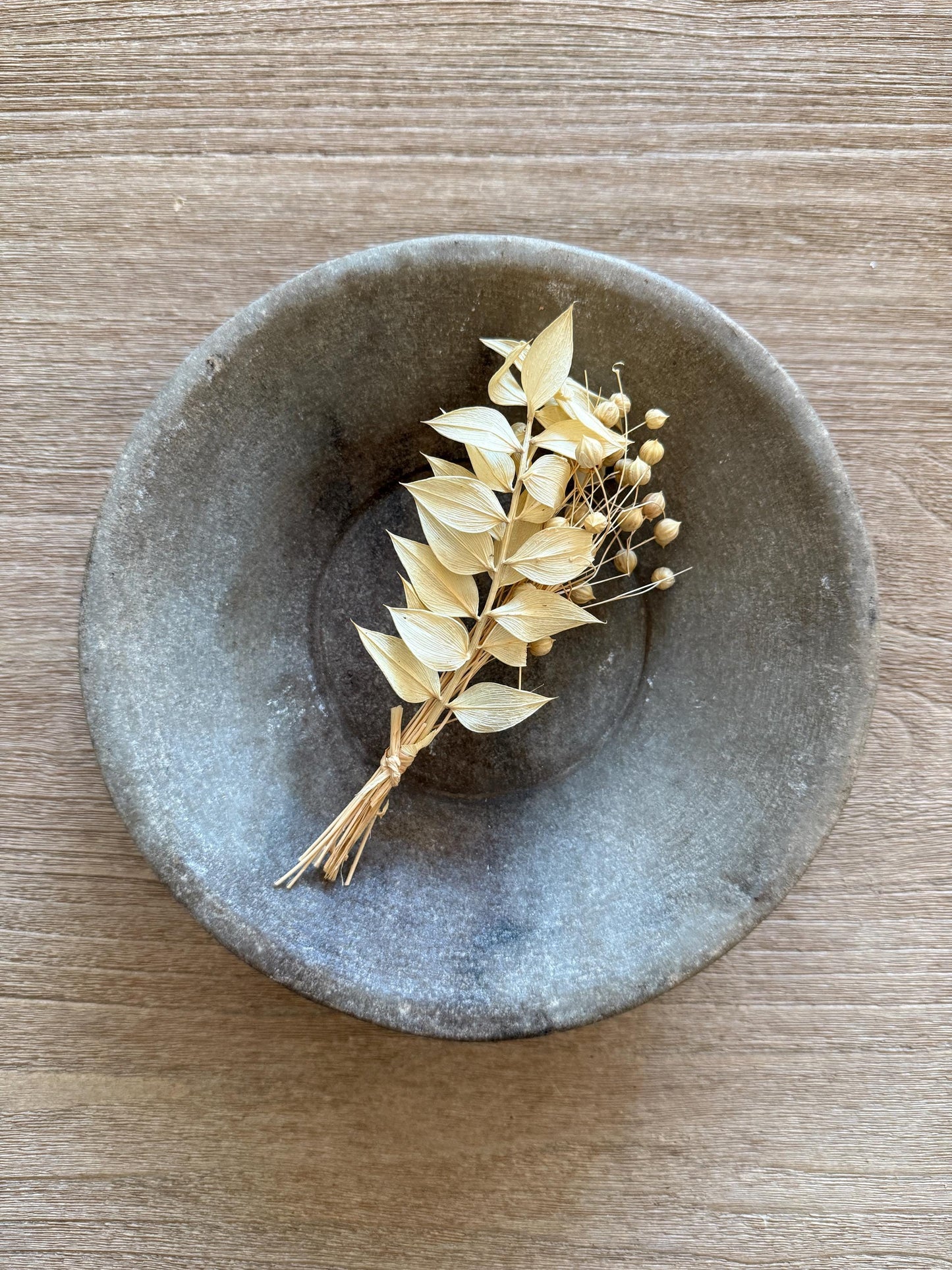 Vintage Raw Stone Bowl