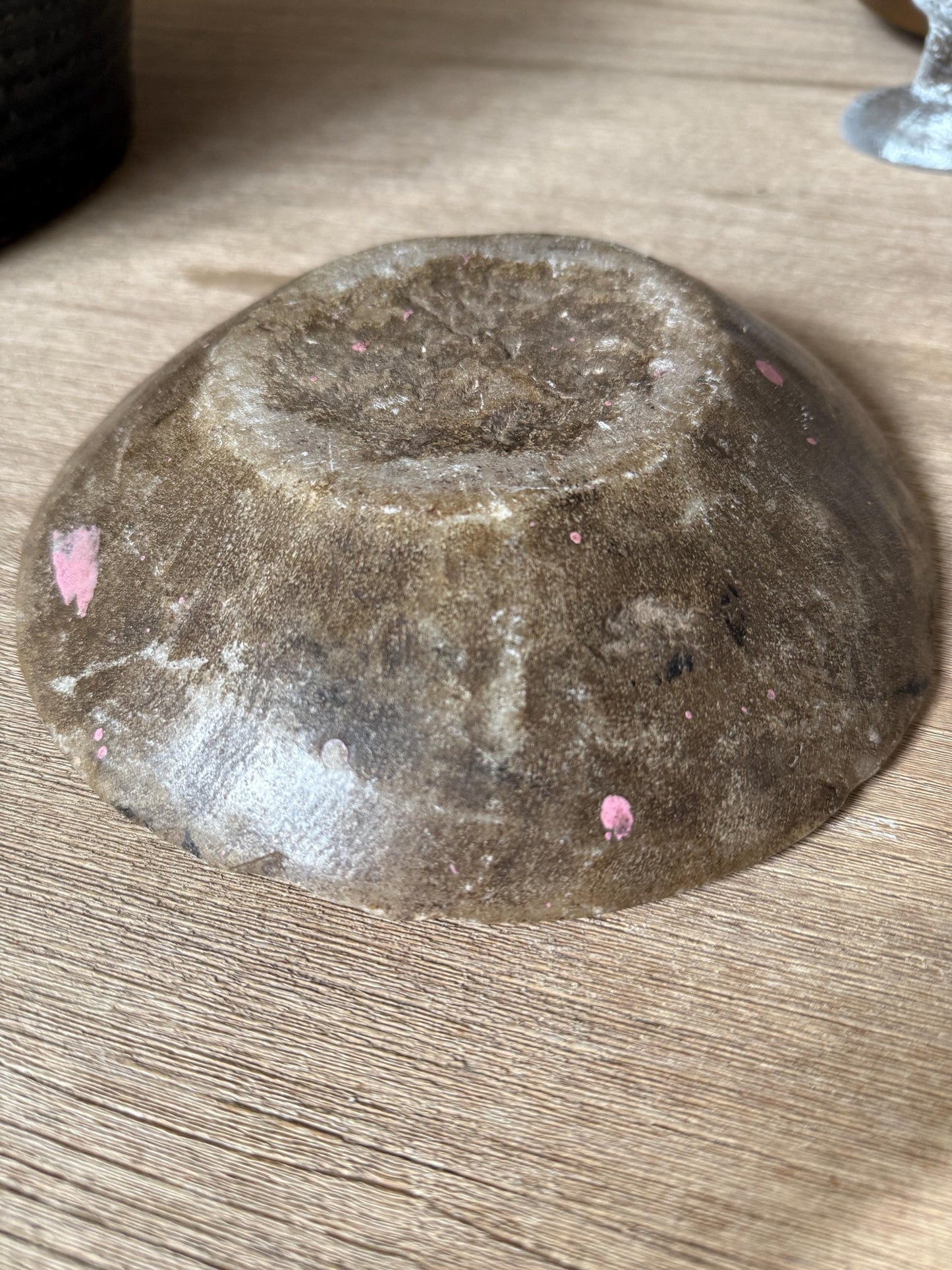 Vintage Raw Stone Bowl