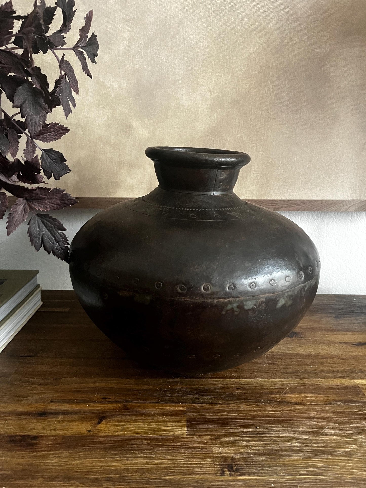 Antique Indian Metal Water Pot