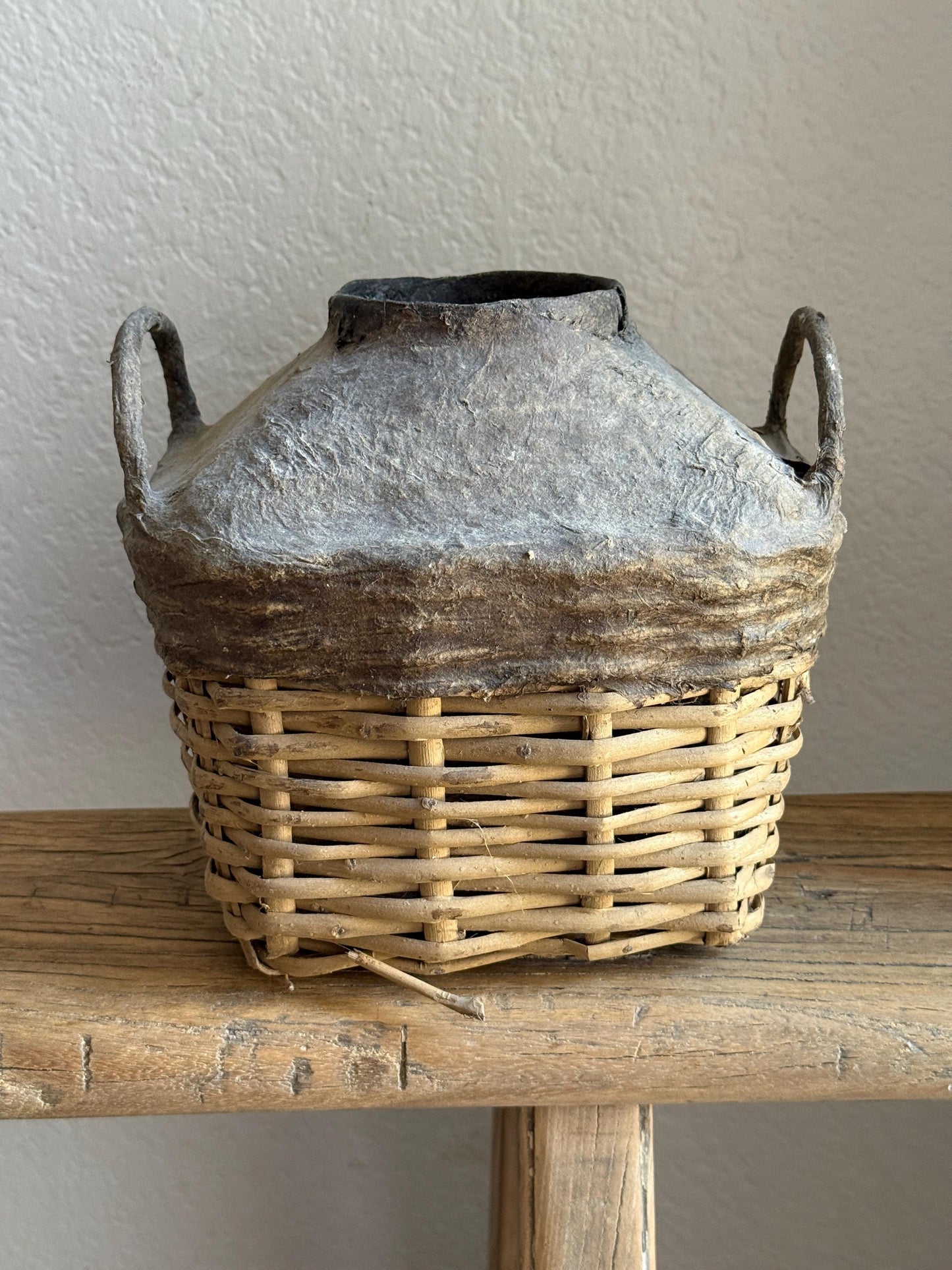 Vintage Rice Wine Basket
