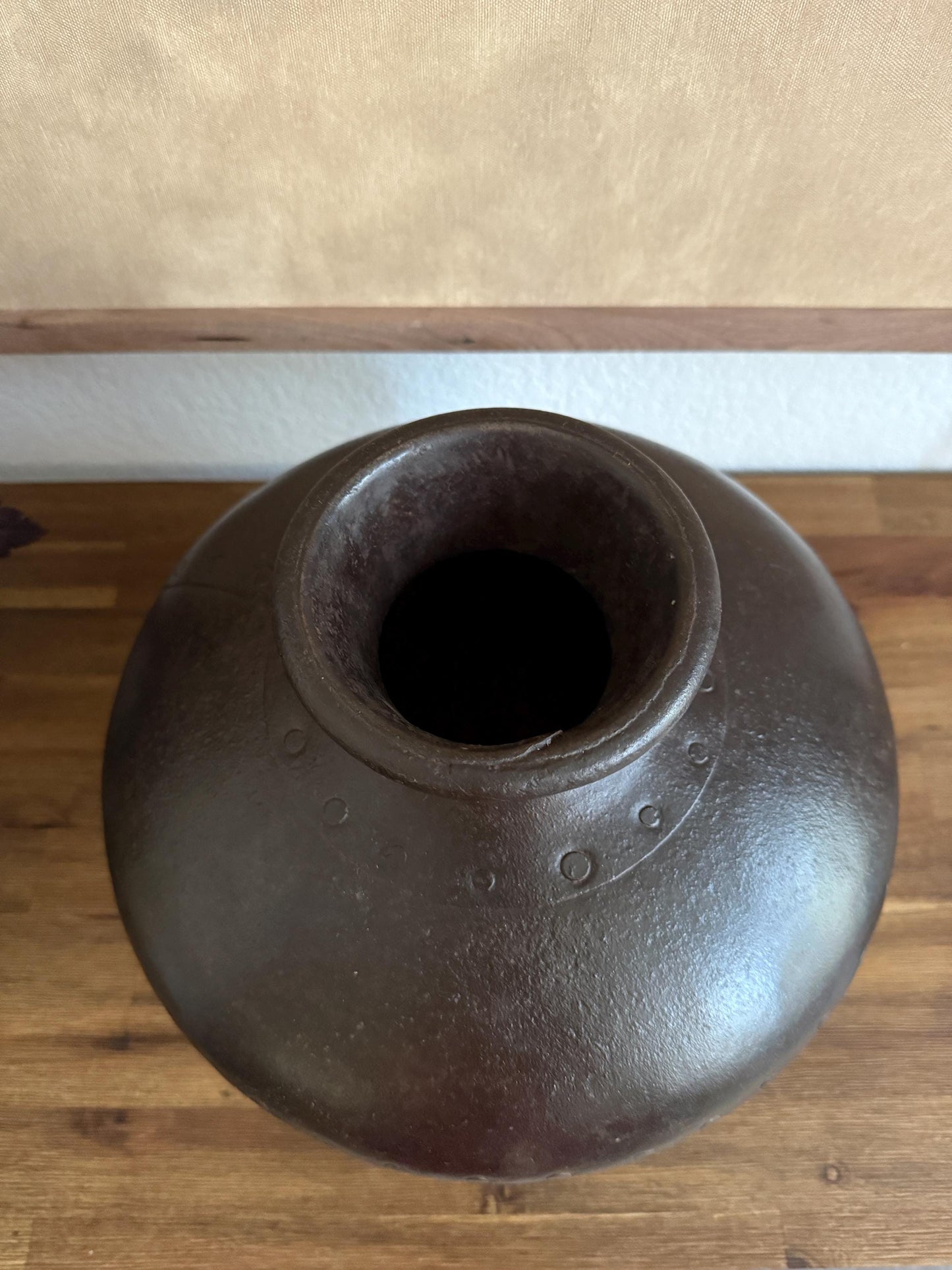 Antique Indian Metal Water Pot