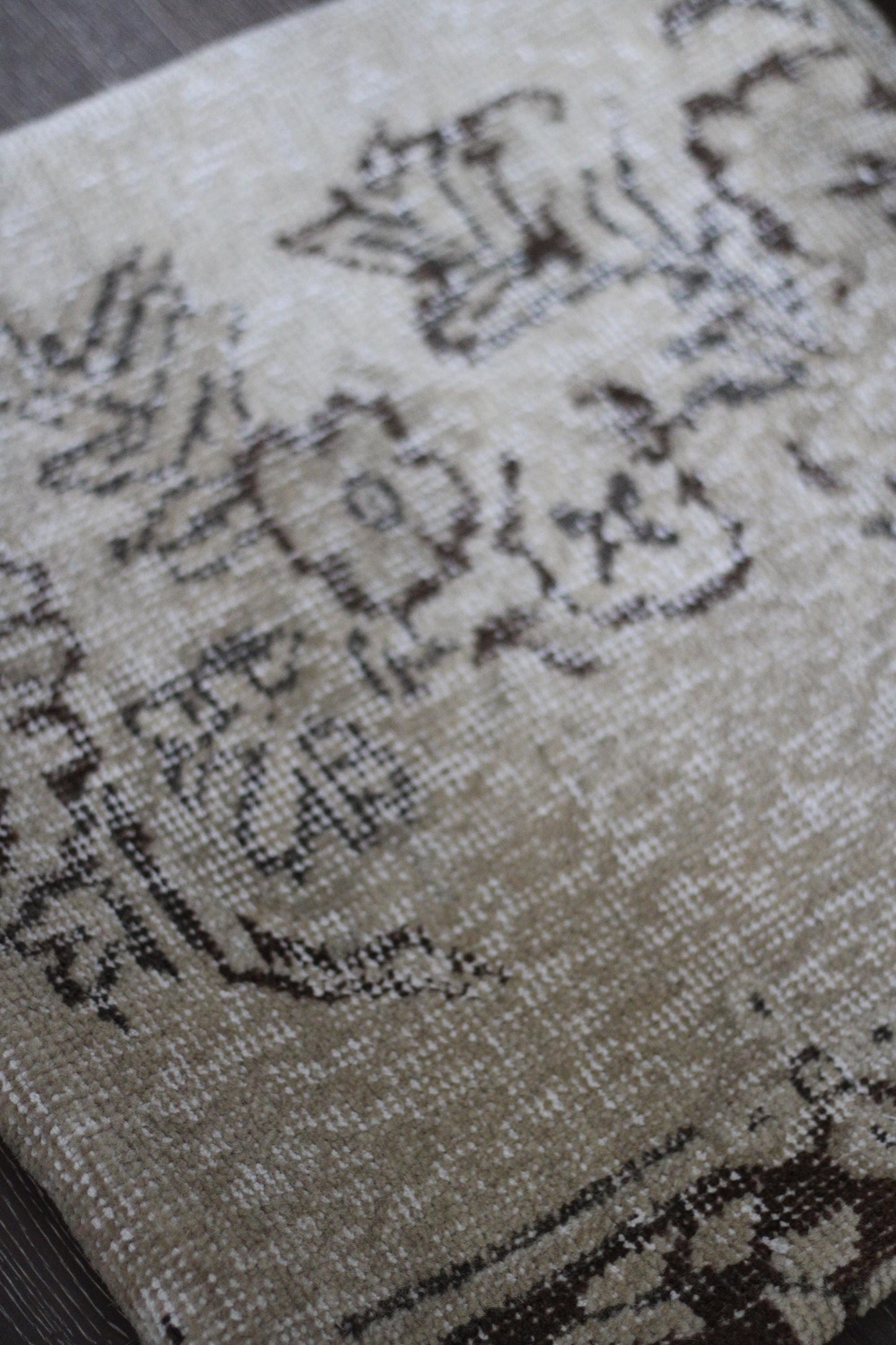Turkish Rug Pillow Cover 19x19 Kilim
