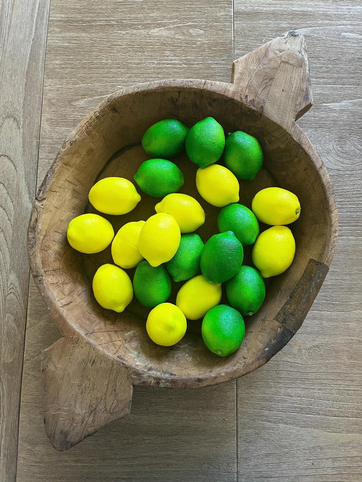 Large Vintage Wood Parat Bowl