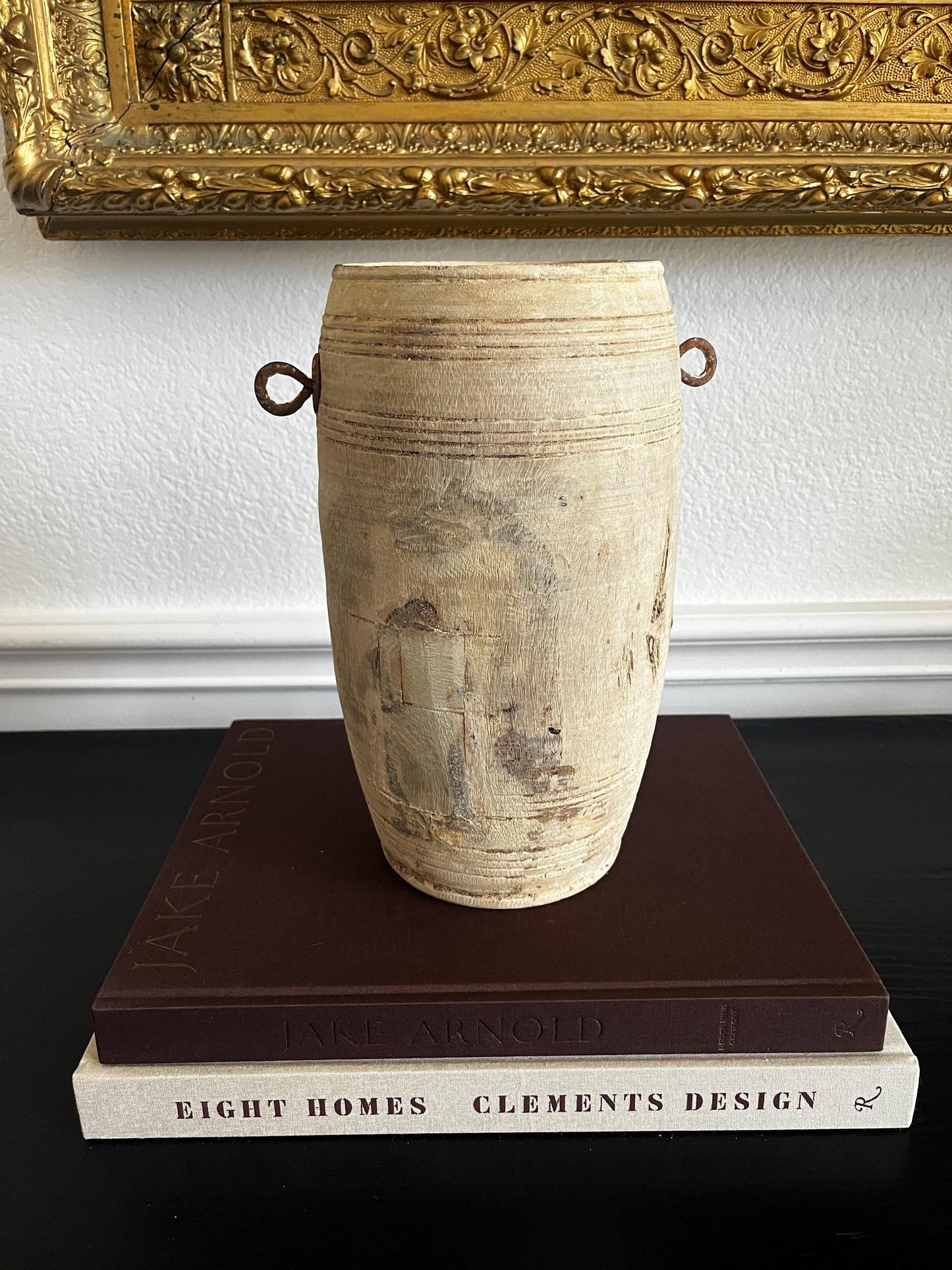 Vintage Wood Vase/Vessel