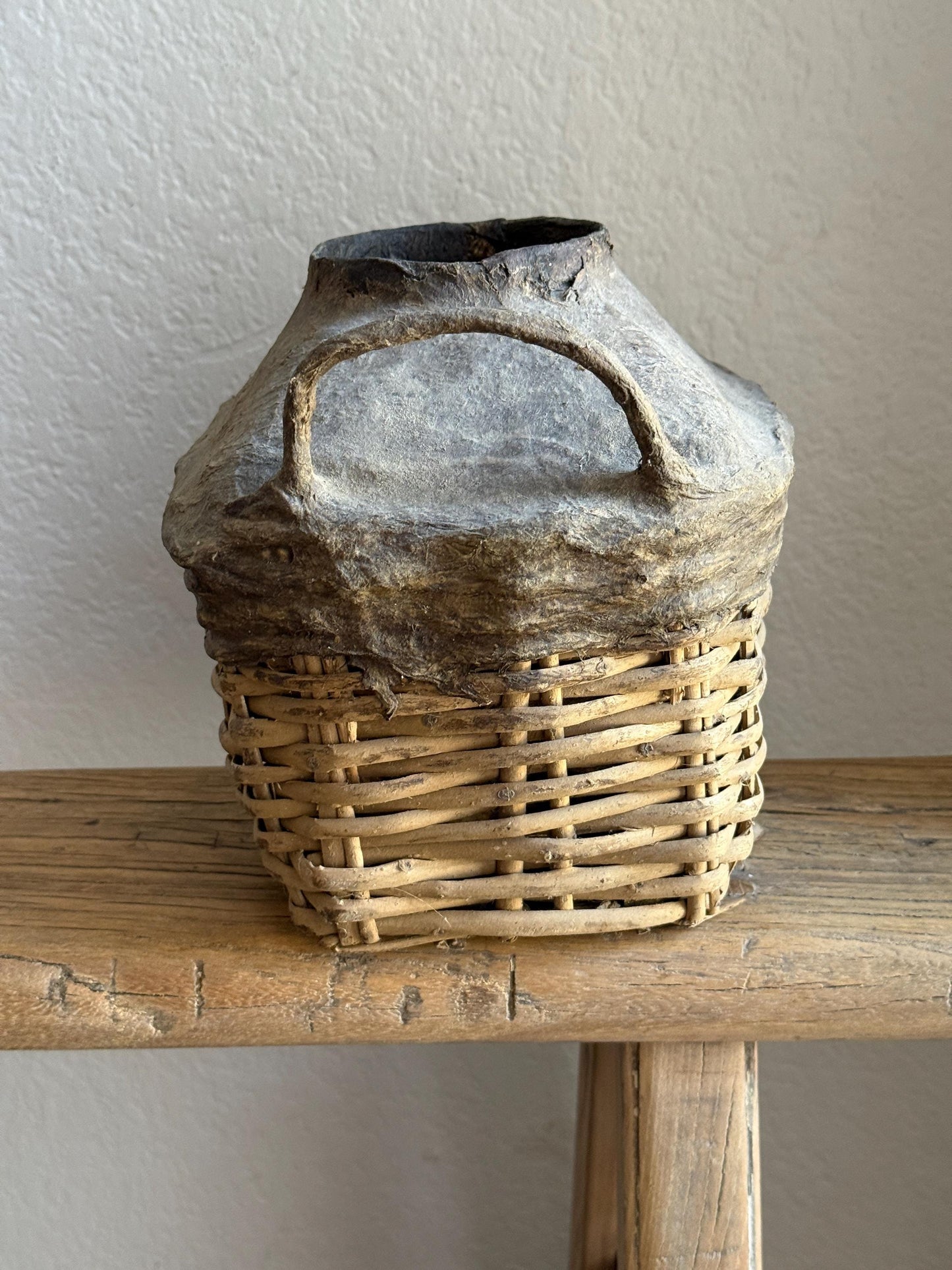 Vintage Rice Wine Basket