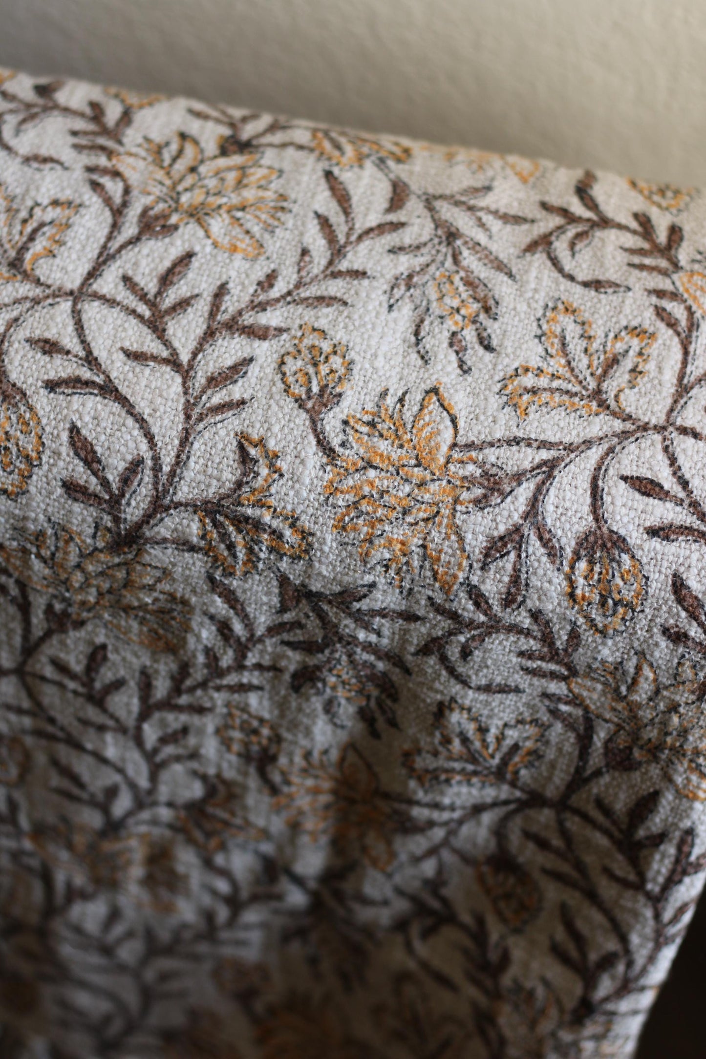 Handmade Throw Blanket Handblock Floral Print