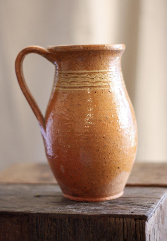Small Vintage Turkish Olive Jar / Vase