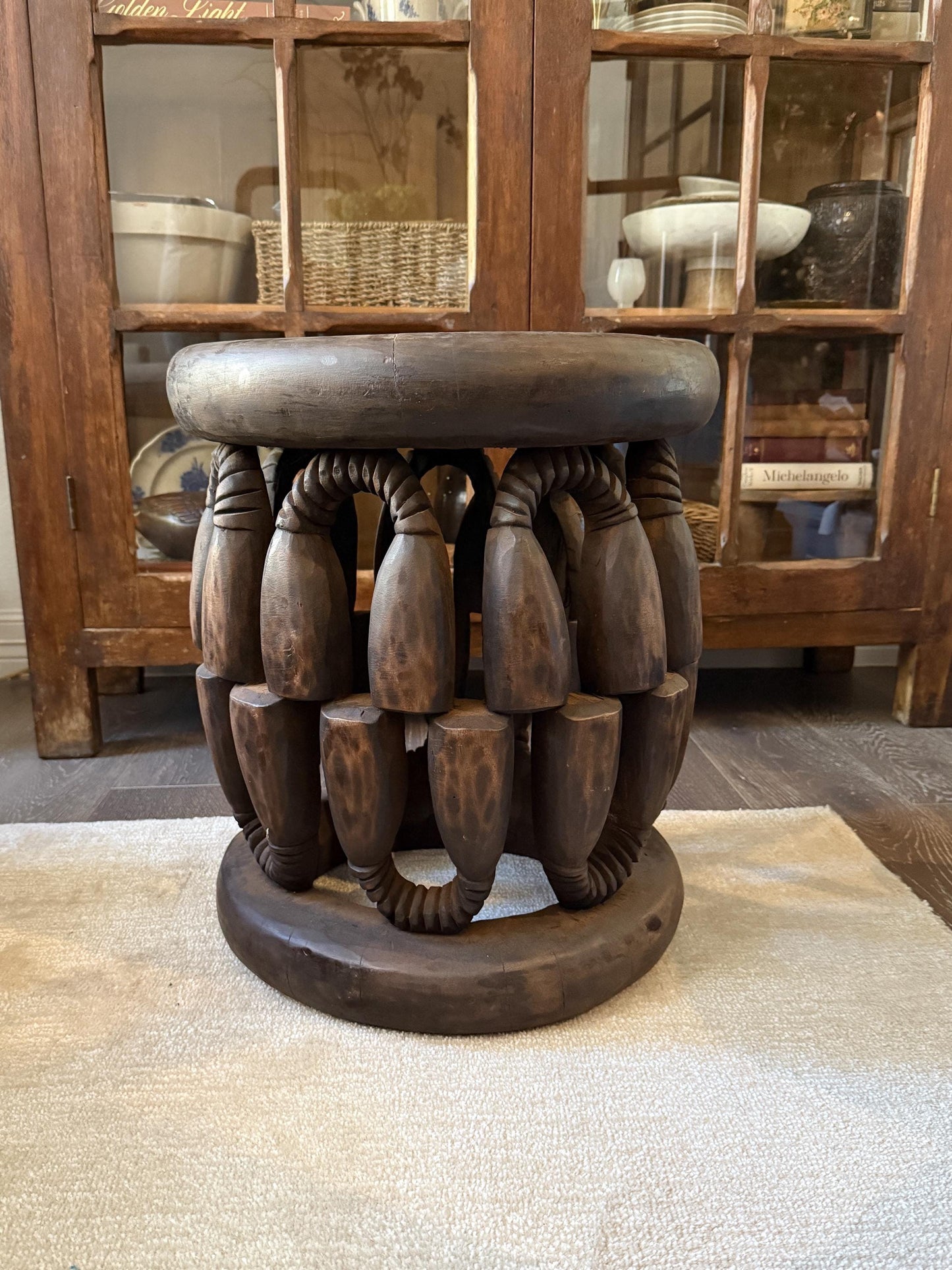 Vintage African Bamileke Table