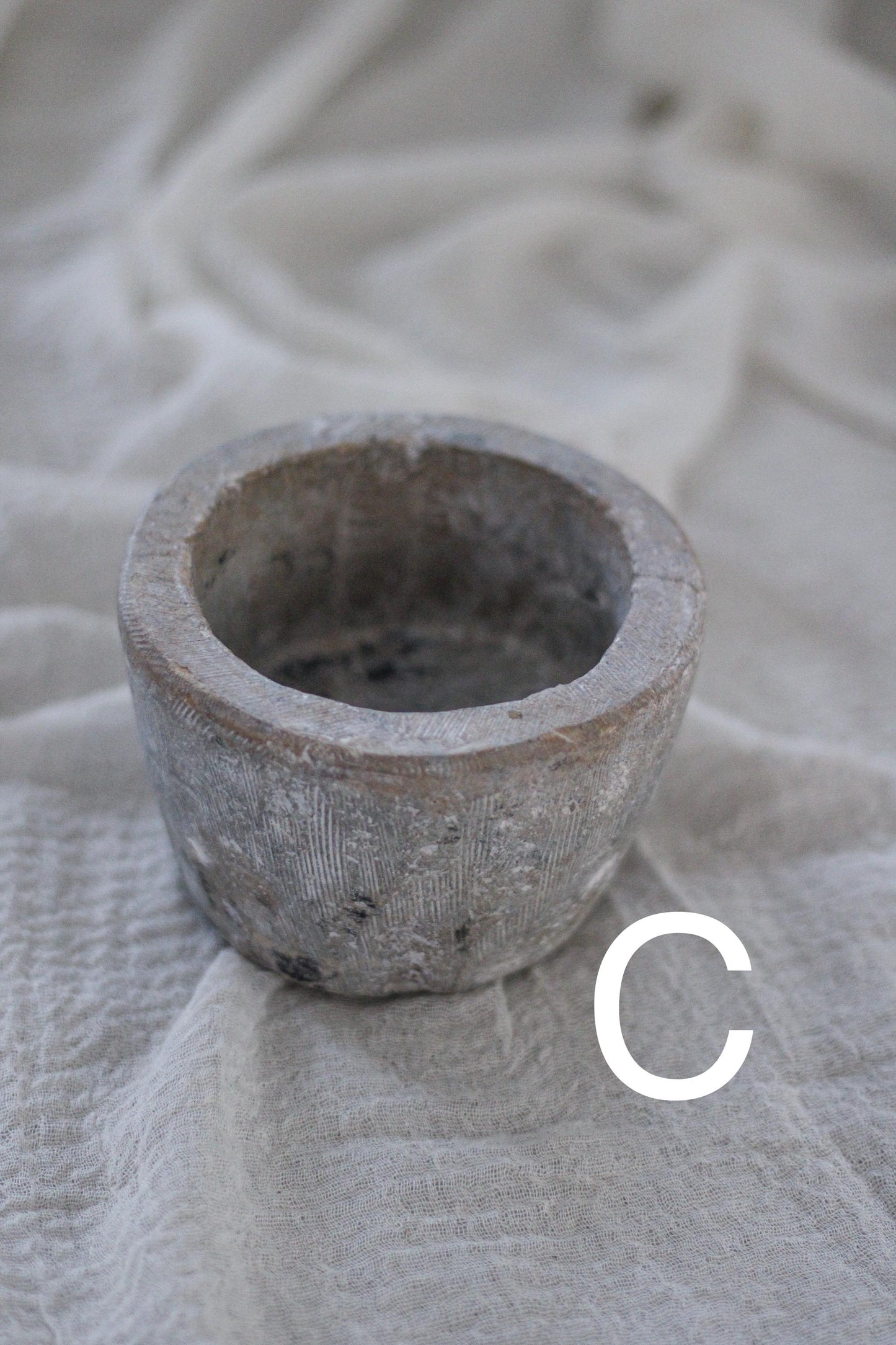 Carved Stone Bowl