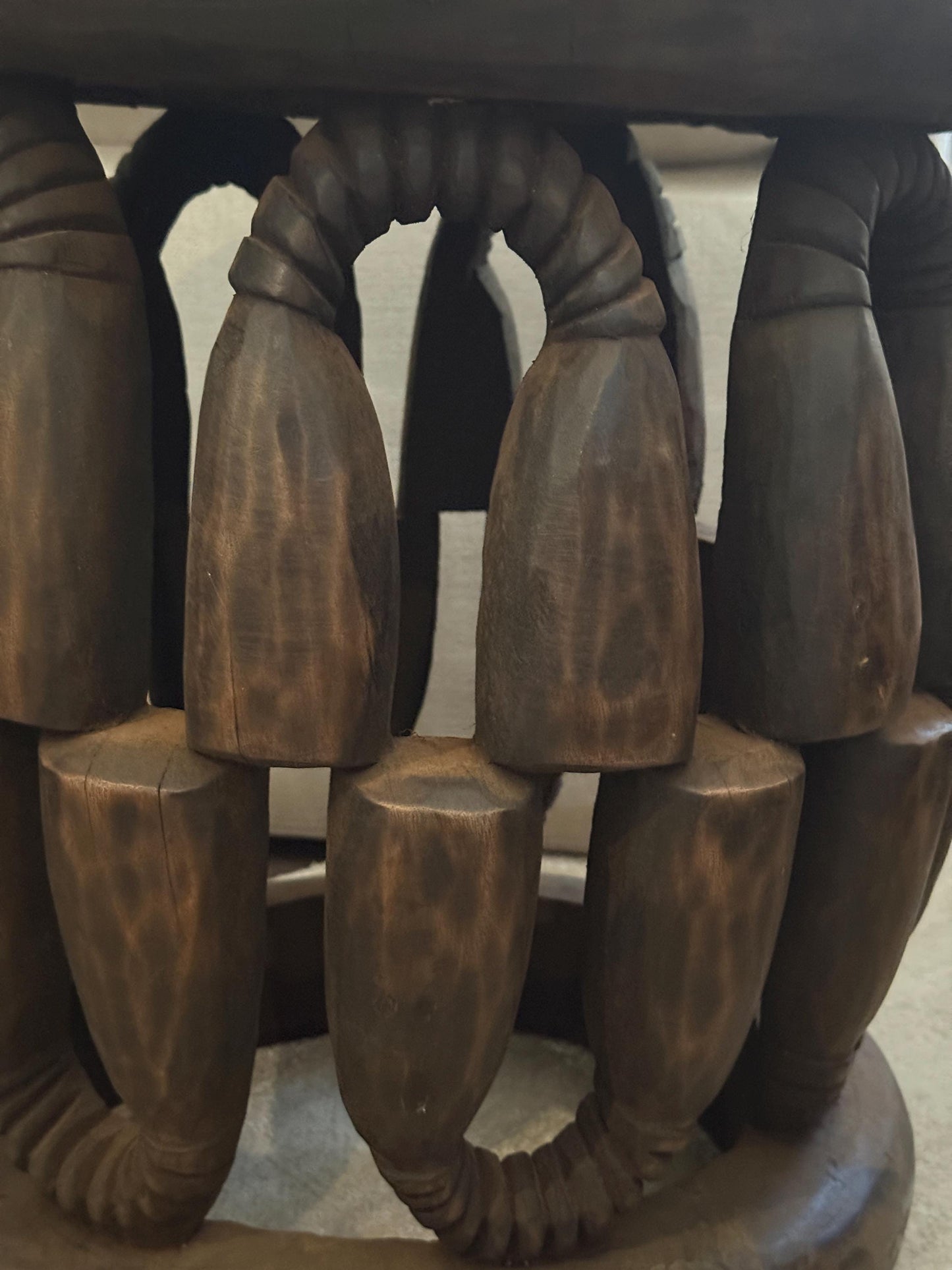 Vintage African Bamileke Table