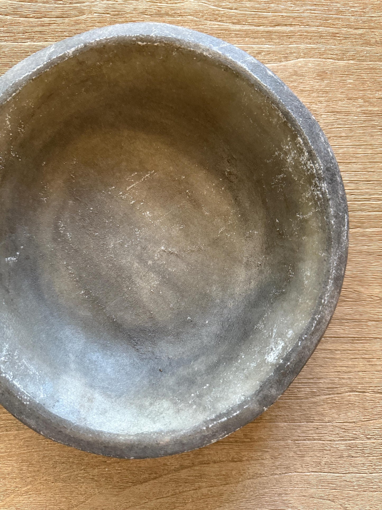 Vintage Raw Stone Bowl