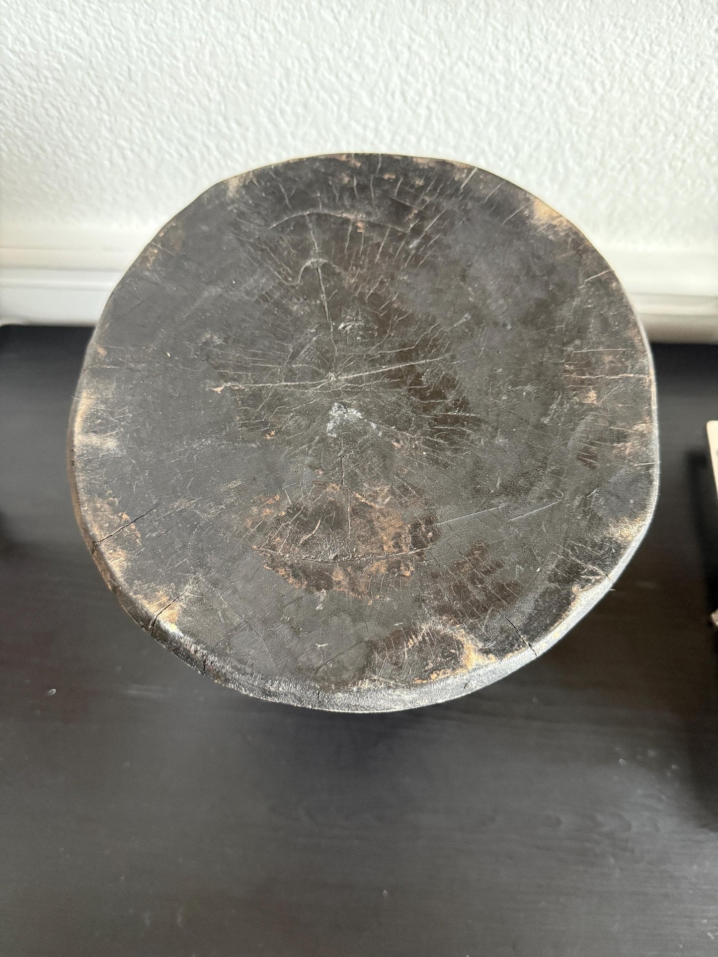 Vintage African Senufo Stool Curved Leg