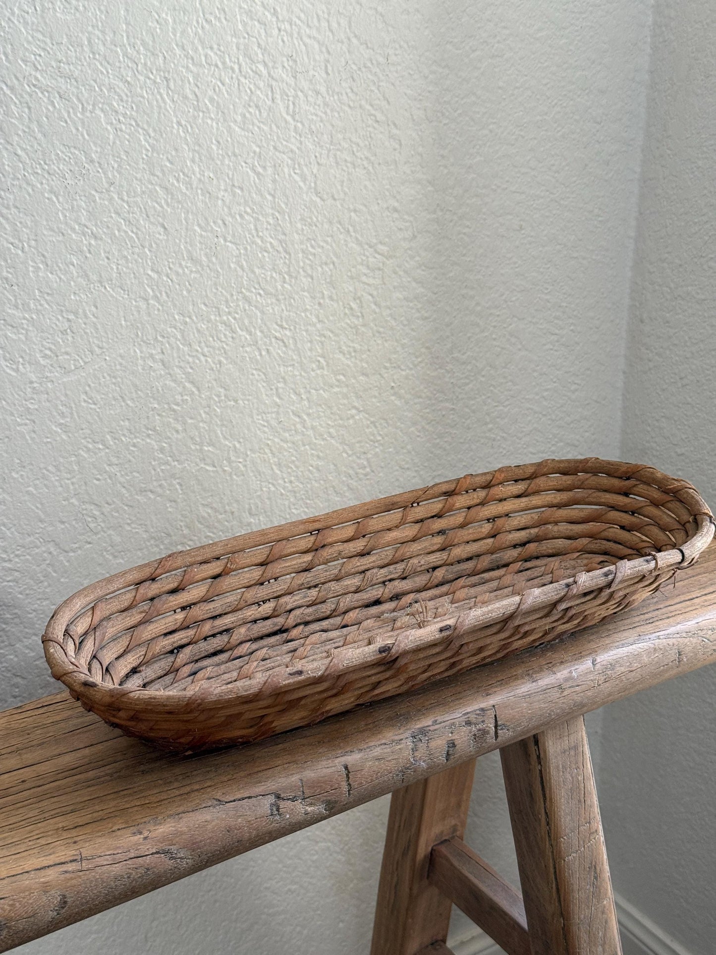 Vintage French Bread Proofing Basket